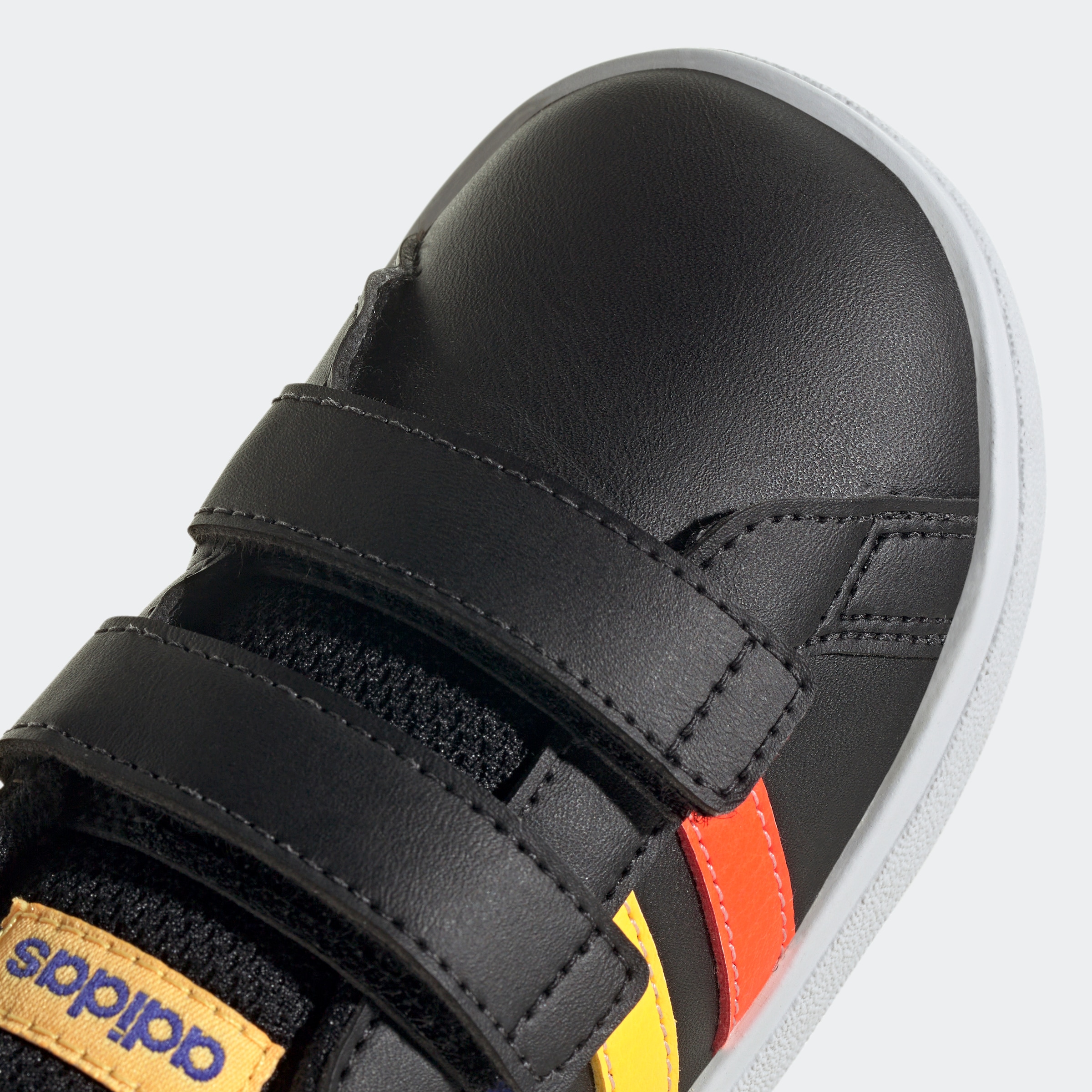 adidas Sportswear Sneaker »GRAND COURT LIFESTYLE HOOK AND LOOP«  für Kinder, Design auf den Spuren des adidas Superstar