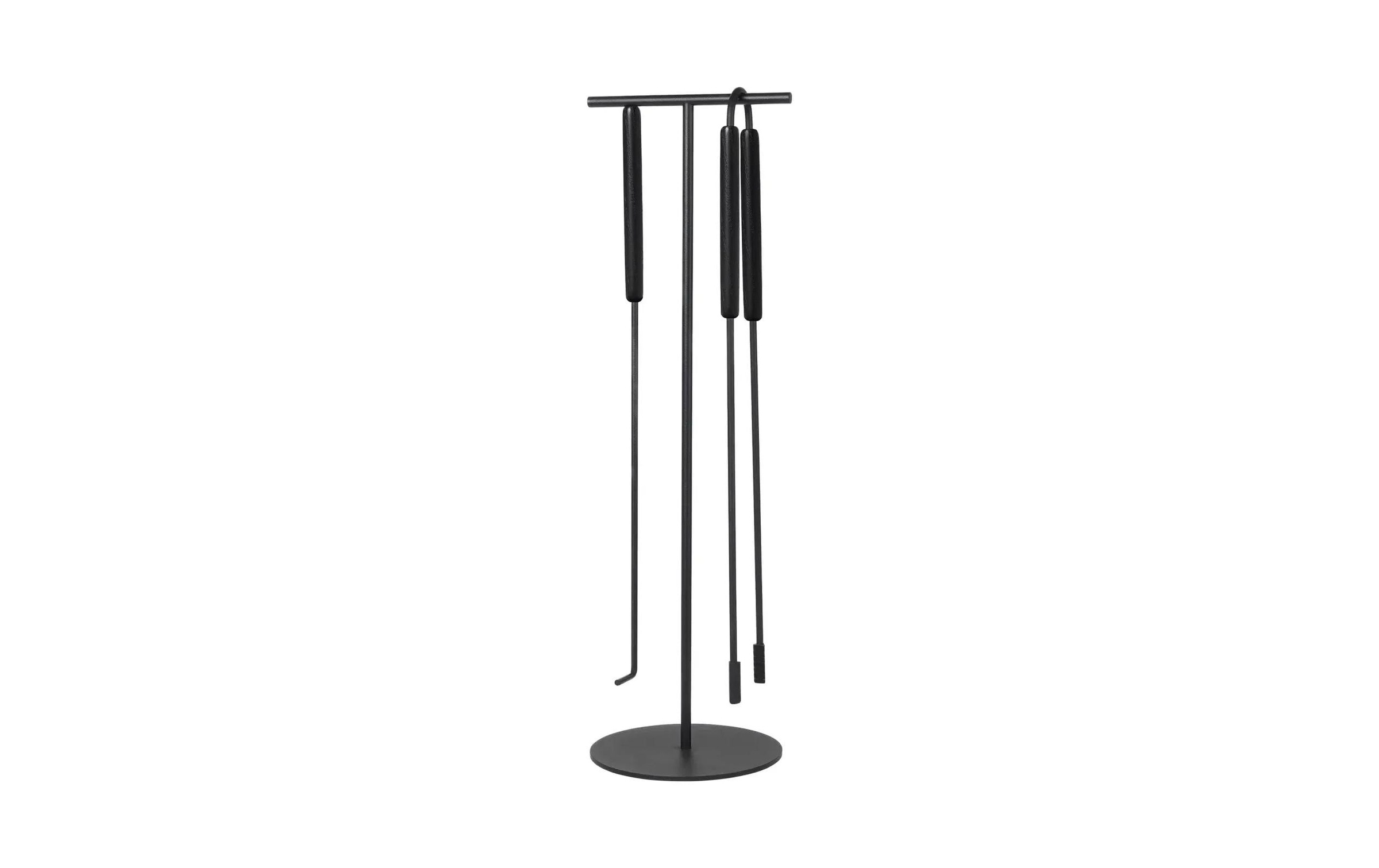 BLOMUS Garniture de cheminée »Ashi 3-teilig Stahl pulverbeschichtet«