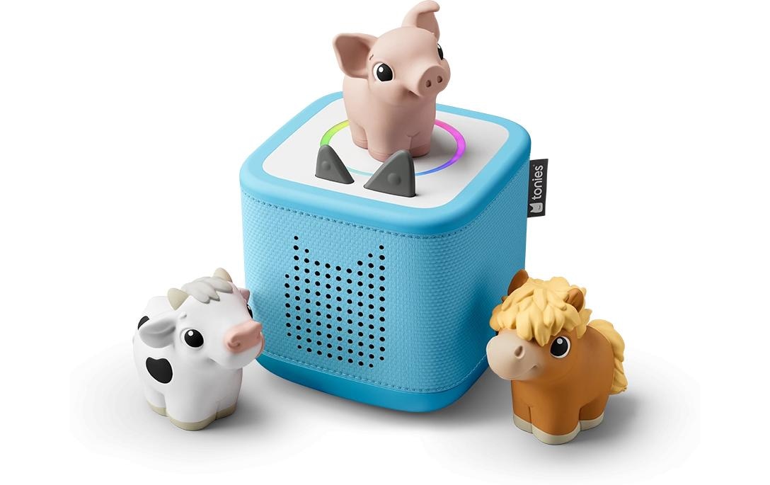 tonies Haut-parleur »Toniebox 2 Starter Set My First Tonies Bauernhof« ( 42 W)