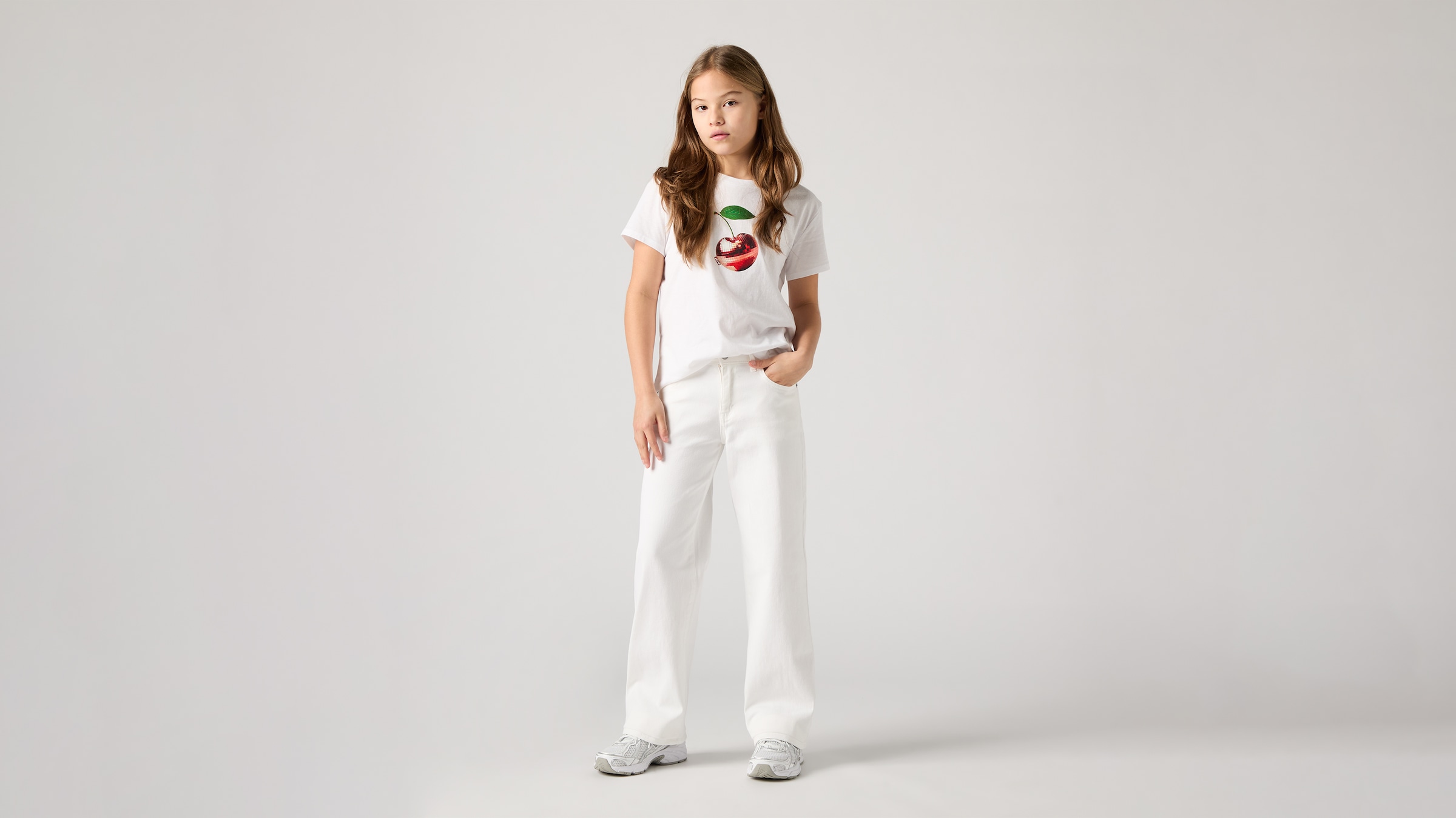 Levi's® Kids 5-Pocket-Jeans »LVG WIDE LEG JEANS« mit weitem Bein - for GIRLS