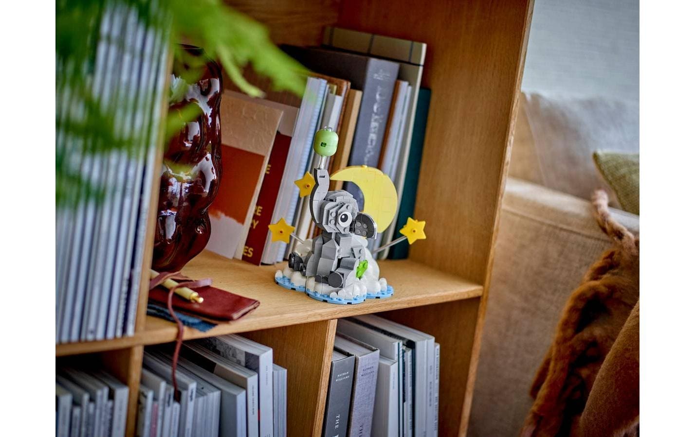 LEGO® Konstruktionsspielsteine »Schwebender Baby-Elefant (40814), LEGO Iconic« Made in Europe