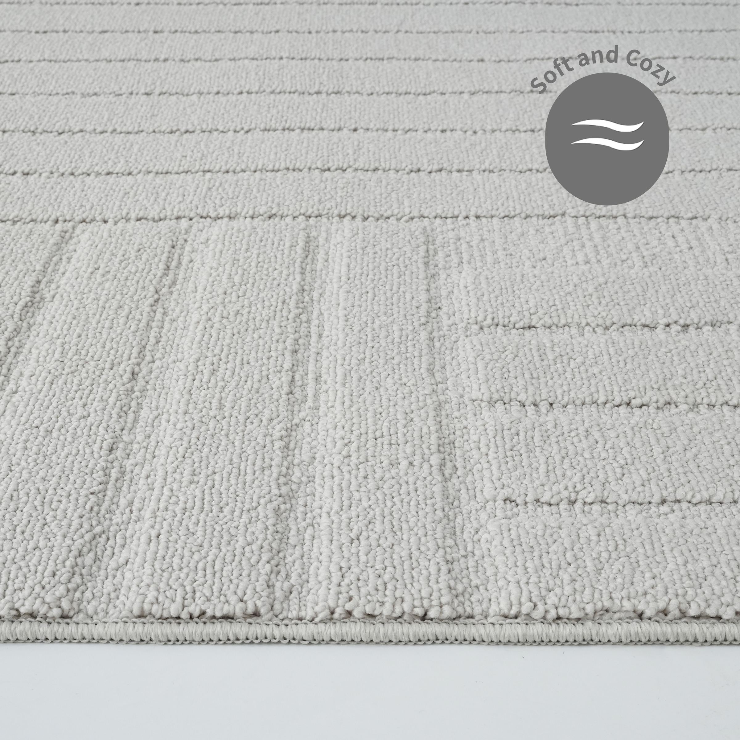 GOODproduct Tapis »Neele, Boho-Design, Hoch-Tief, waschbar« Rectangulaire 12 mm Höhe effet 3D, scandinave, tapis design, salon, chambre