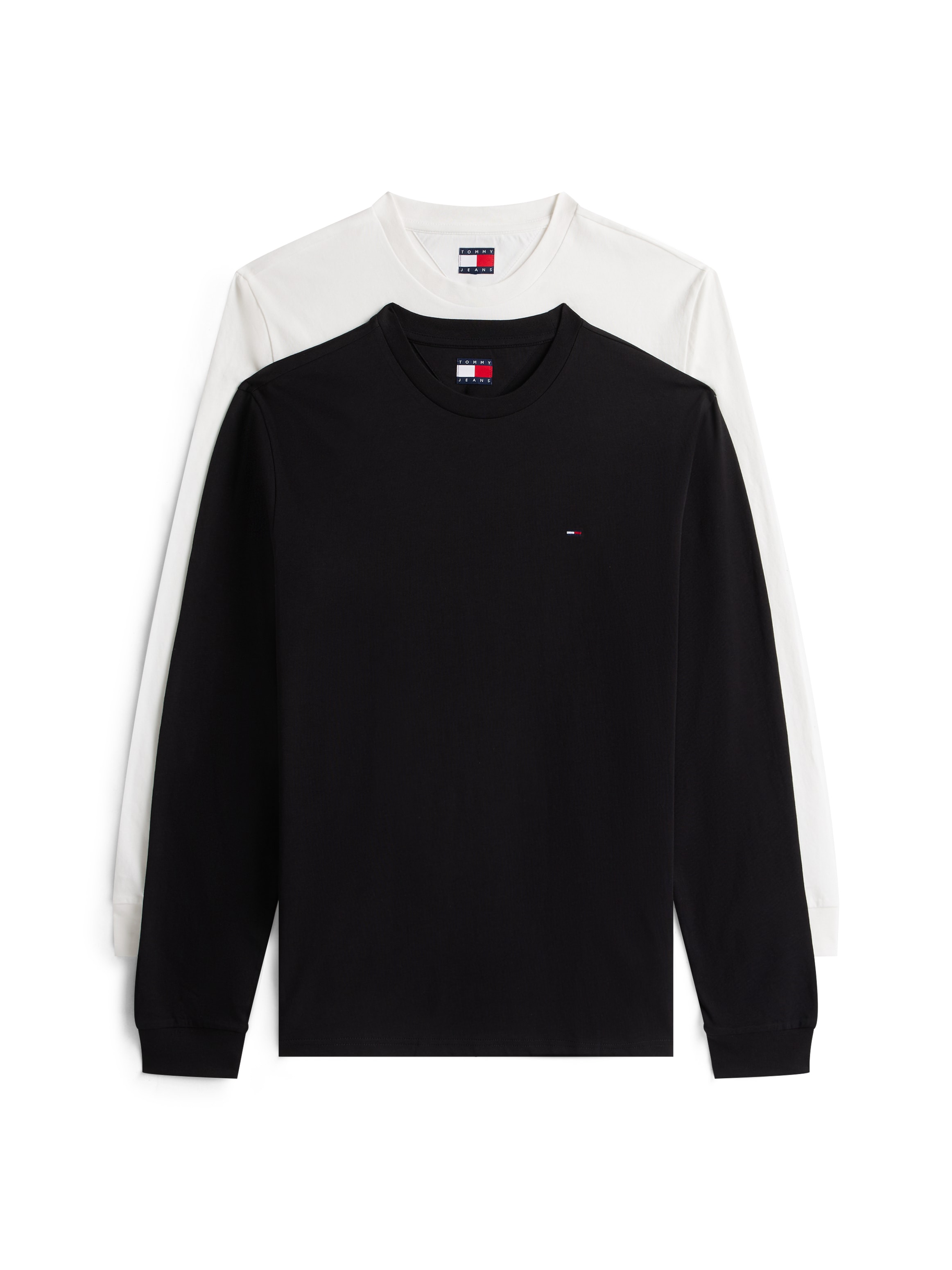 Tommy Jeans T-shirt à manches longues »TJM SLIM 2PACK L/S EXT« 2 cuis