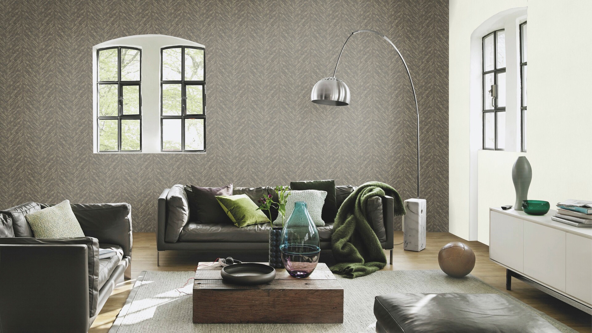 Rasch Vliestapete »Linares« Fischgratmuster gut lichtbeständig, hochwaschbeständig