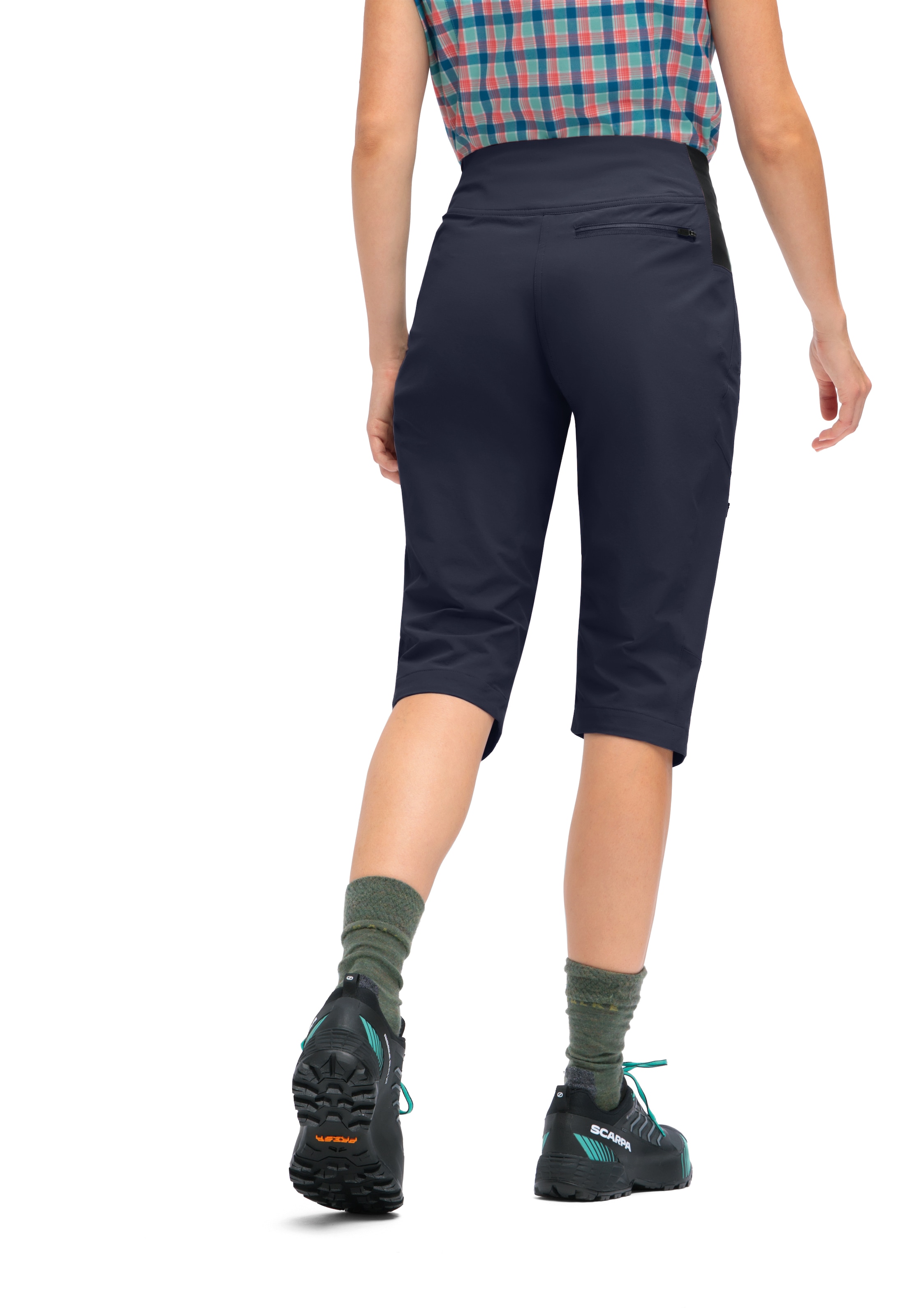 Maier Sports Outdoorhose »Inara slim Capri Vario«  Damen Wanderhose, elastische Funktionshose mit 4 Taschen, Slim Fit