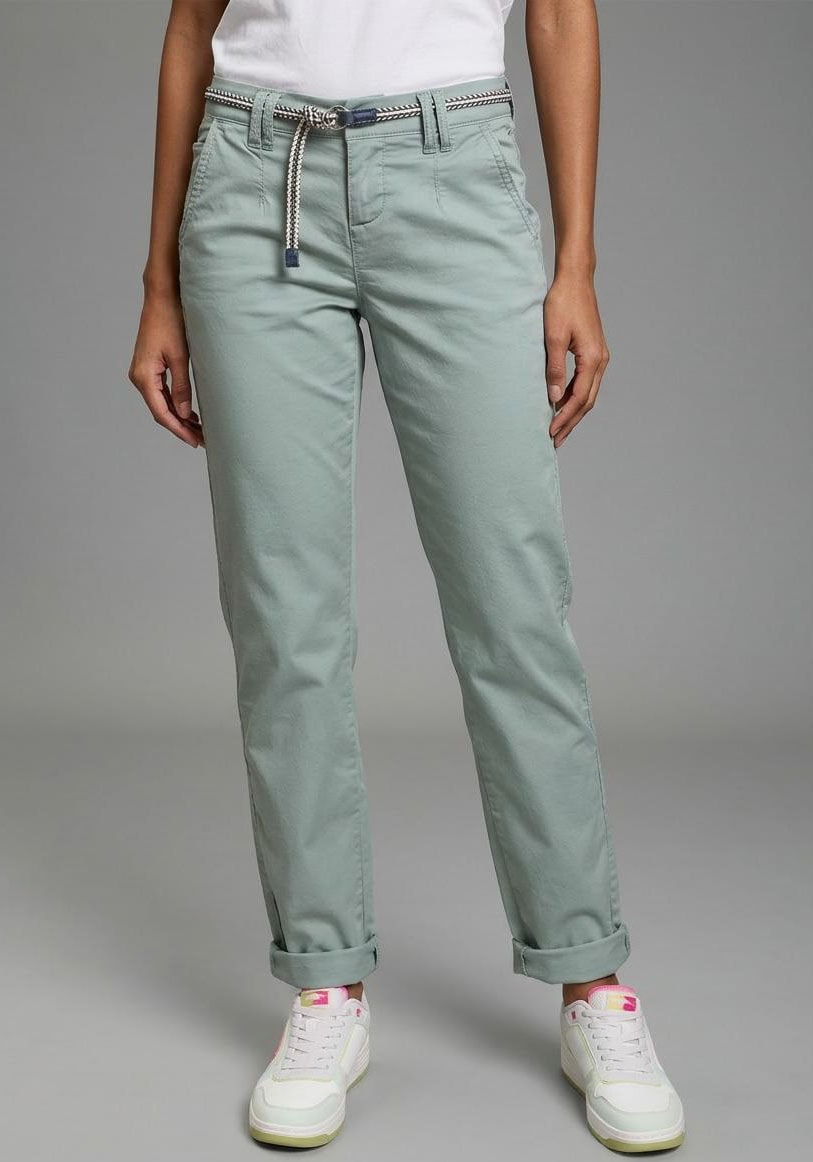 KangaROOS Chinos  in schmaler Form, mit Kordel zu binden