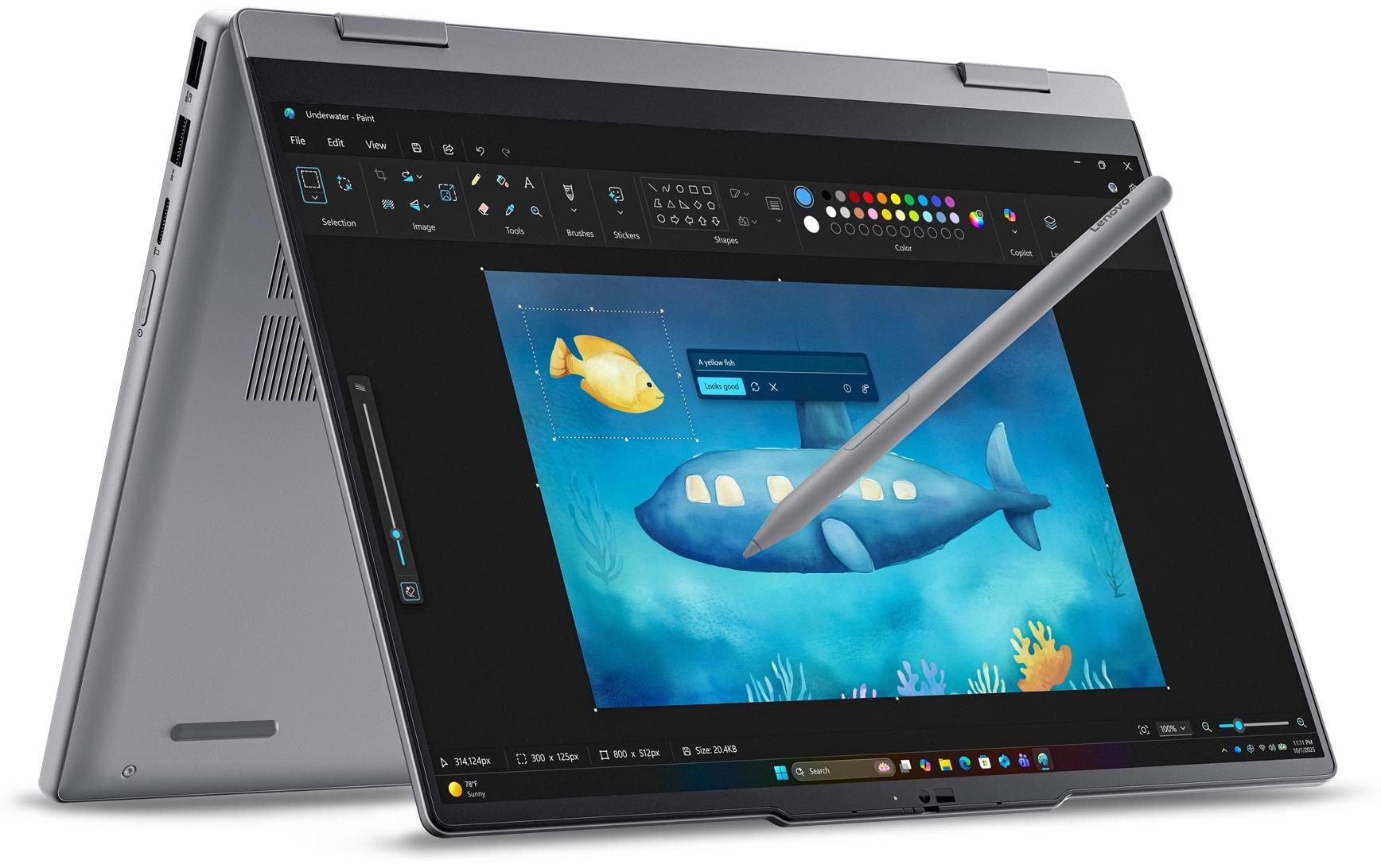 Lenovo Business-Notebook »14 2-in-1 G6 IPL Copilot+ PC« / 14 ″ Intel Core Ultra 7 Integrierte NPU (Neural Processing Unit)