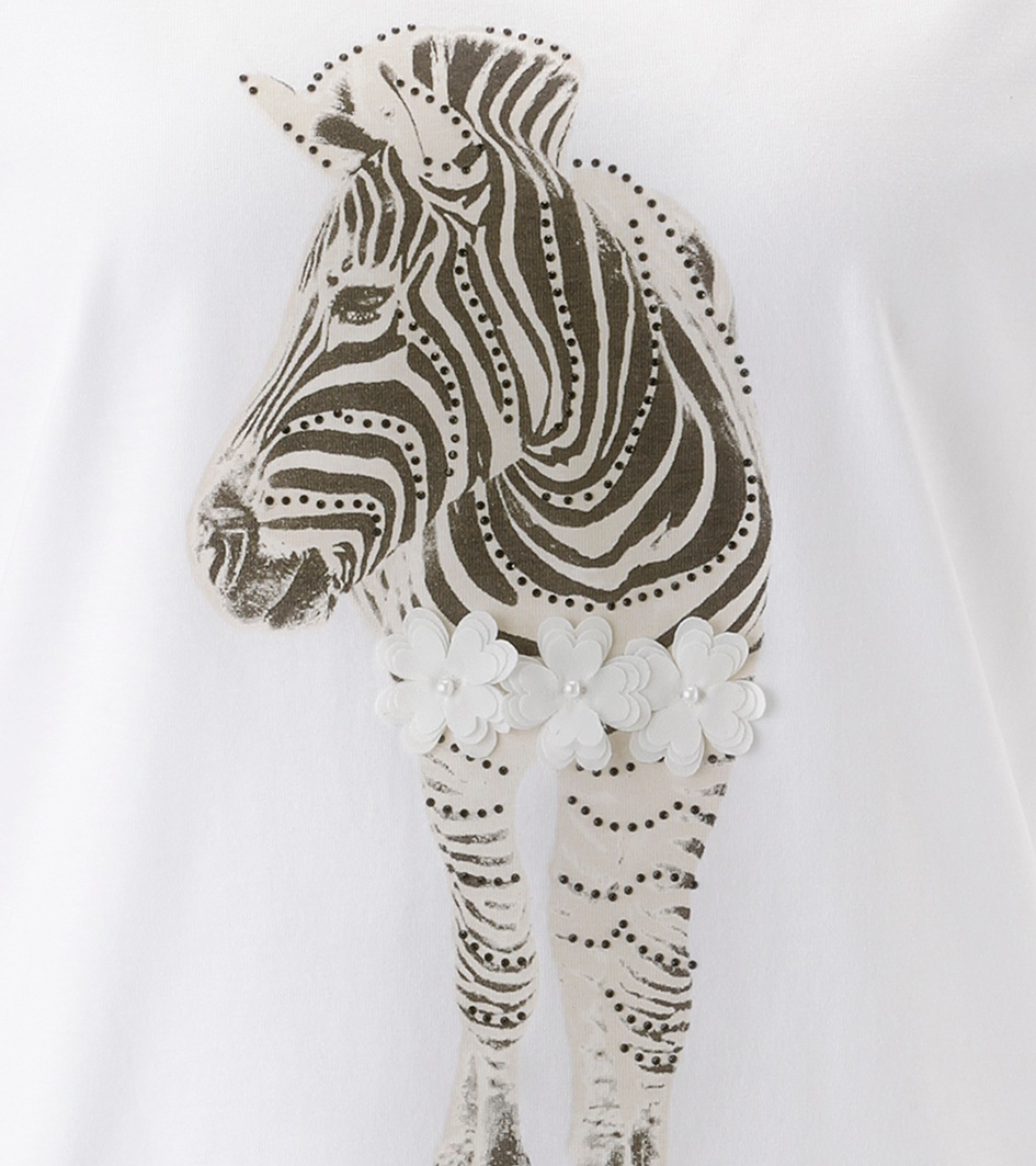 Aniston SELECTED T-shirt mit aufwendiger 3D-Applikation - NEUE KOLLEKTION