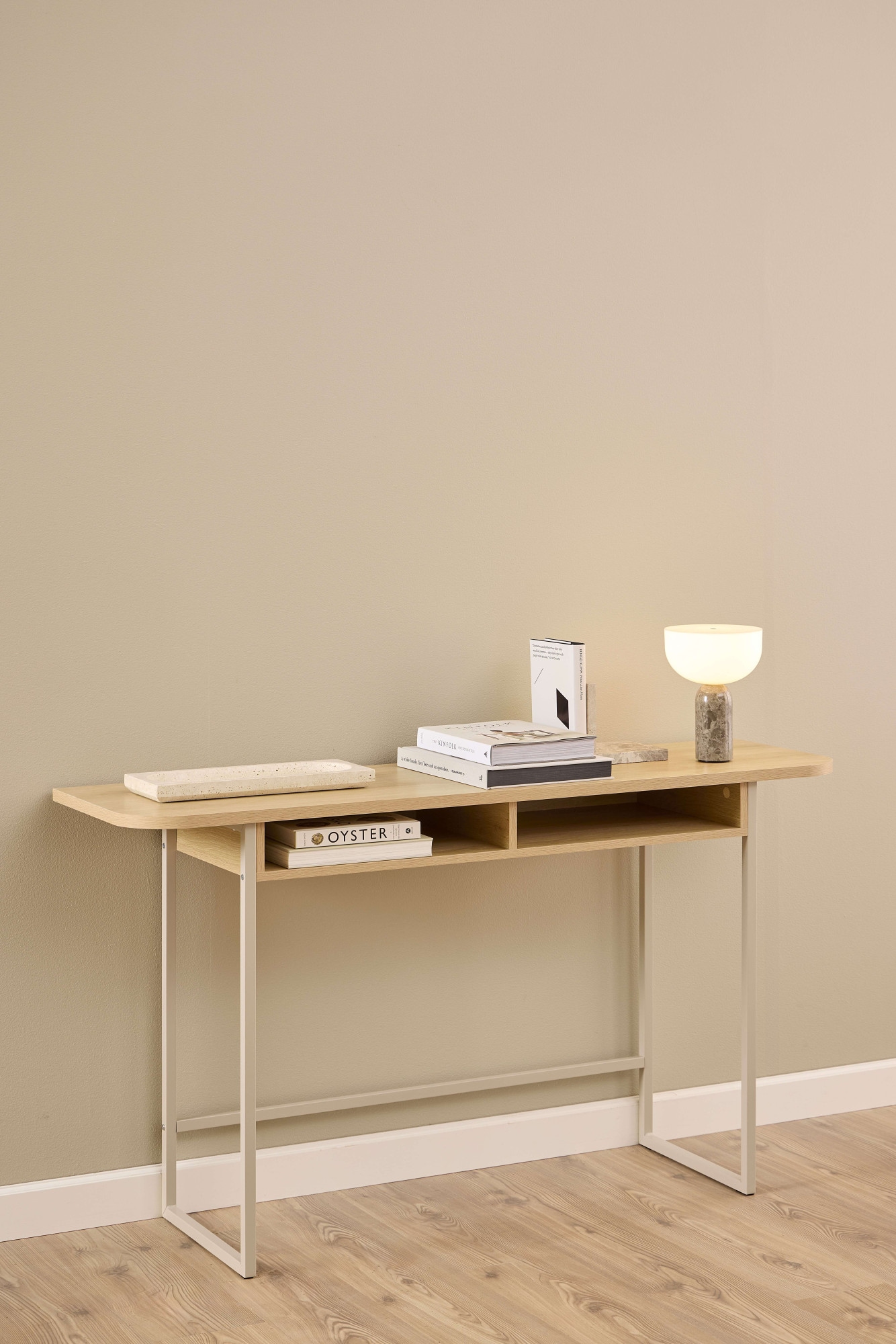 ACTONA GROUP Table console »Darlington« table, chêne, gris, 140x40x77cm