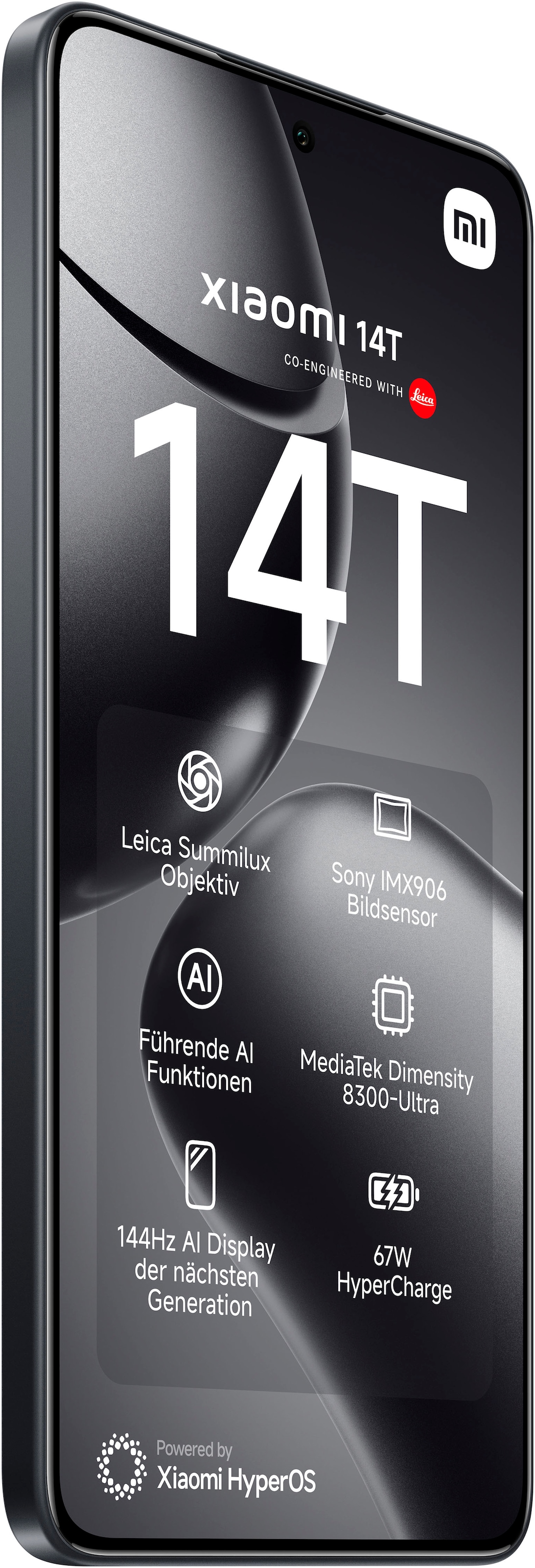 Xiaomi Smartphone »Xiaomi 14T 256GB« Titan Black