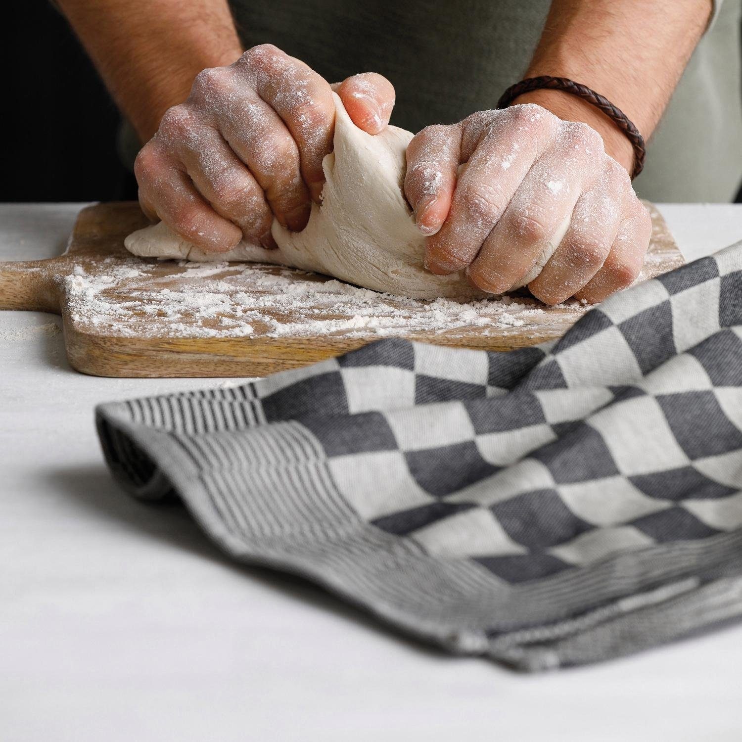 DDDDD Geschirrtuch »Barbeque, 65x65 cm, aus 100% Baumwolle, Jacquard-Gewebe« optimale Feuchtigkeitsaufnahme und langlebige Qualität