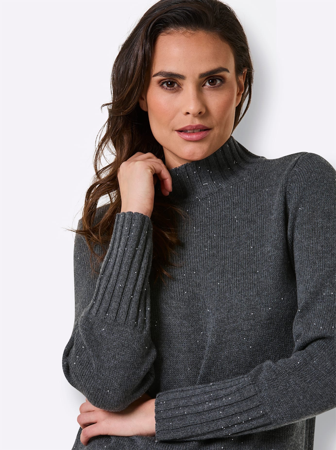 CREATION L PREMIUM Pull en laine »Kaschmir-Woll-Pullover«