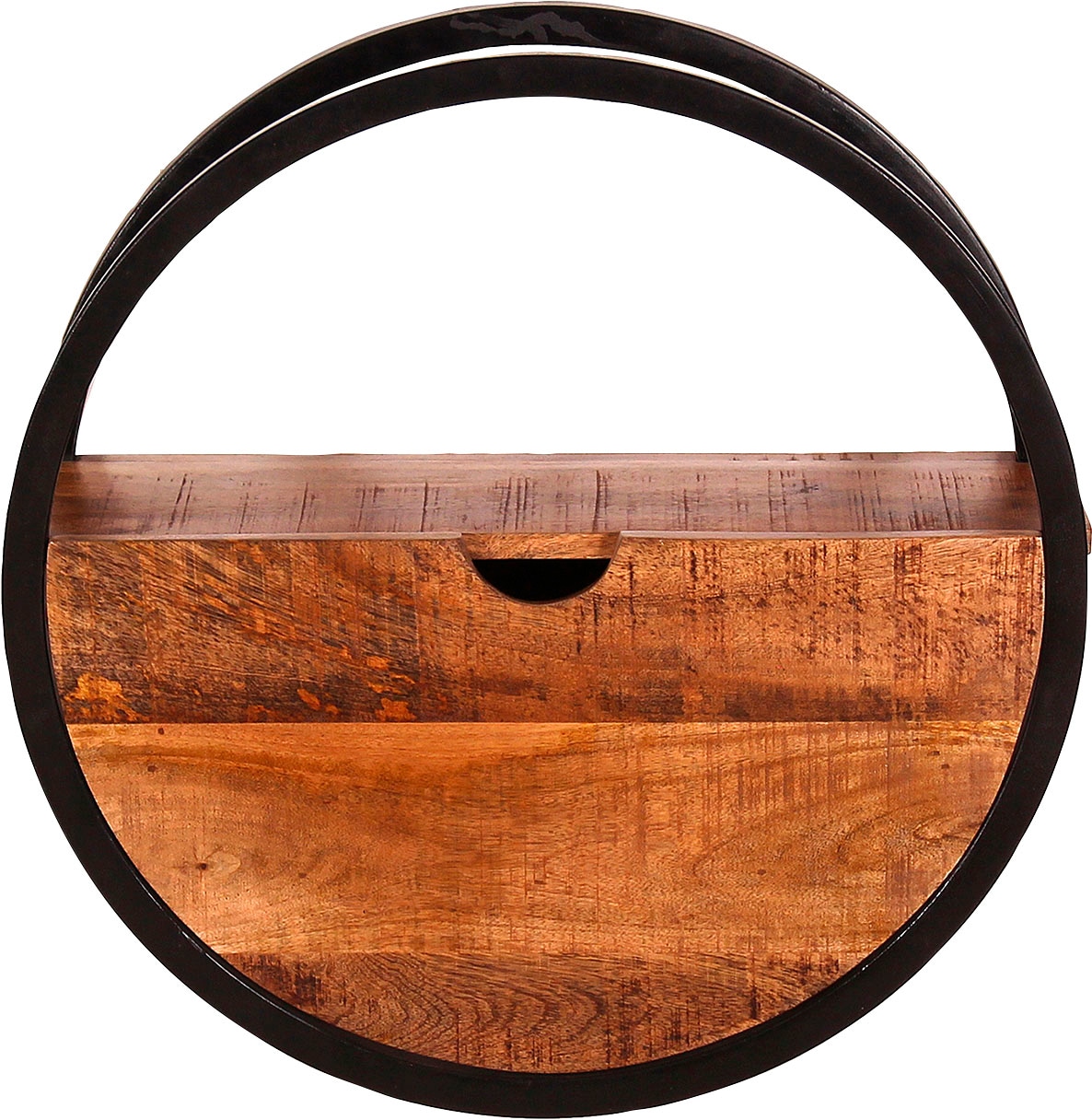 SIT Étagère murale avec tiroir en bois de manguier