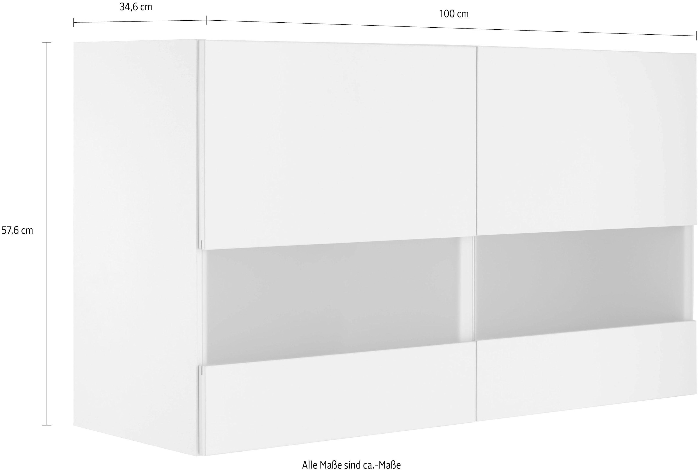 OPTIFIT Glashängeschrank »Roth« Breite 100 cm