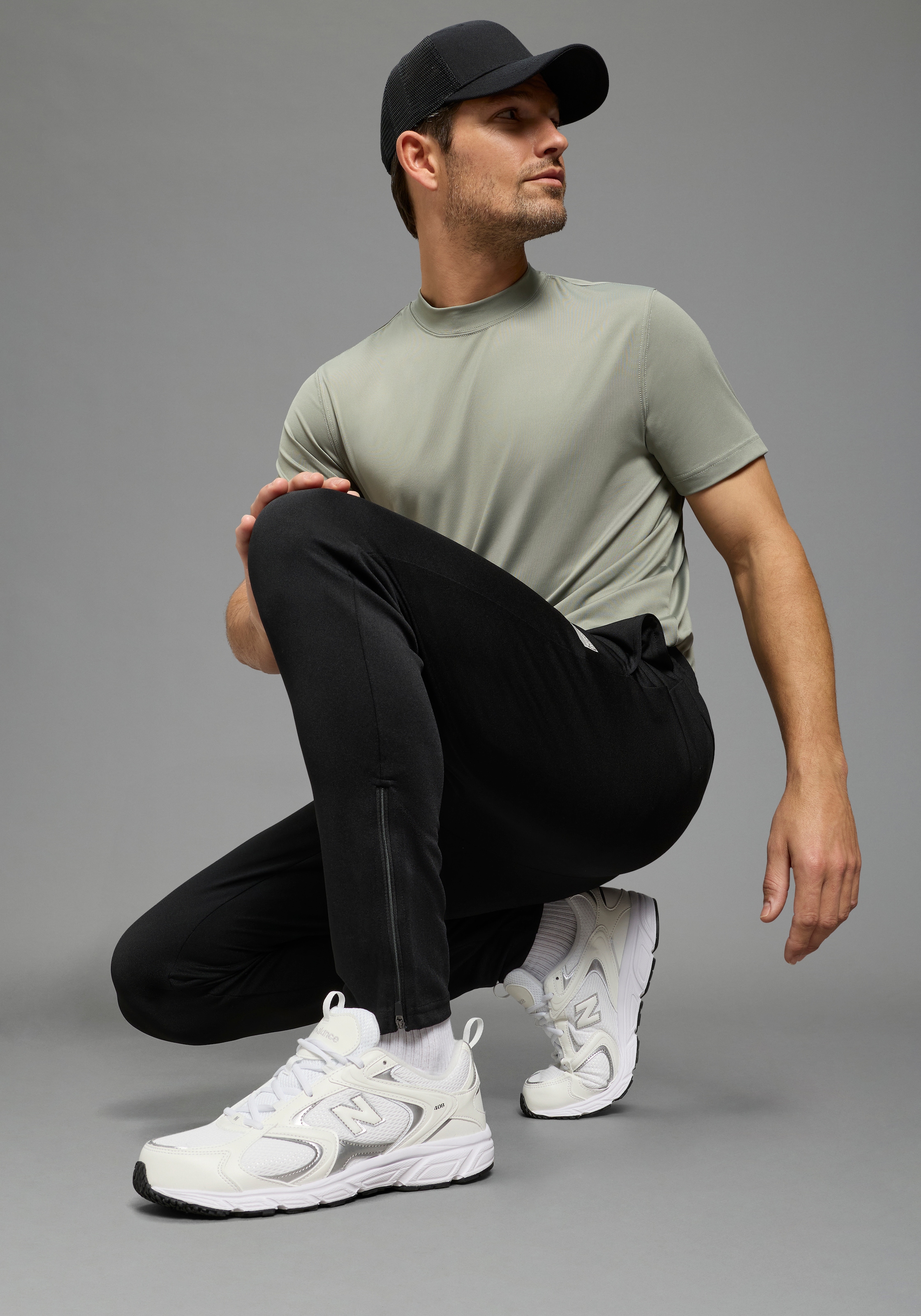 Ocean Sportswear Funktionsshirt »atmungsaktiv , quick dry« schmal geschnitten, Kurzarm, schnell trocknend, unifarben