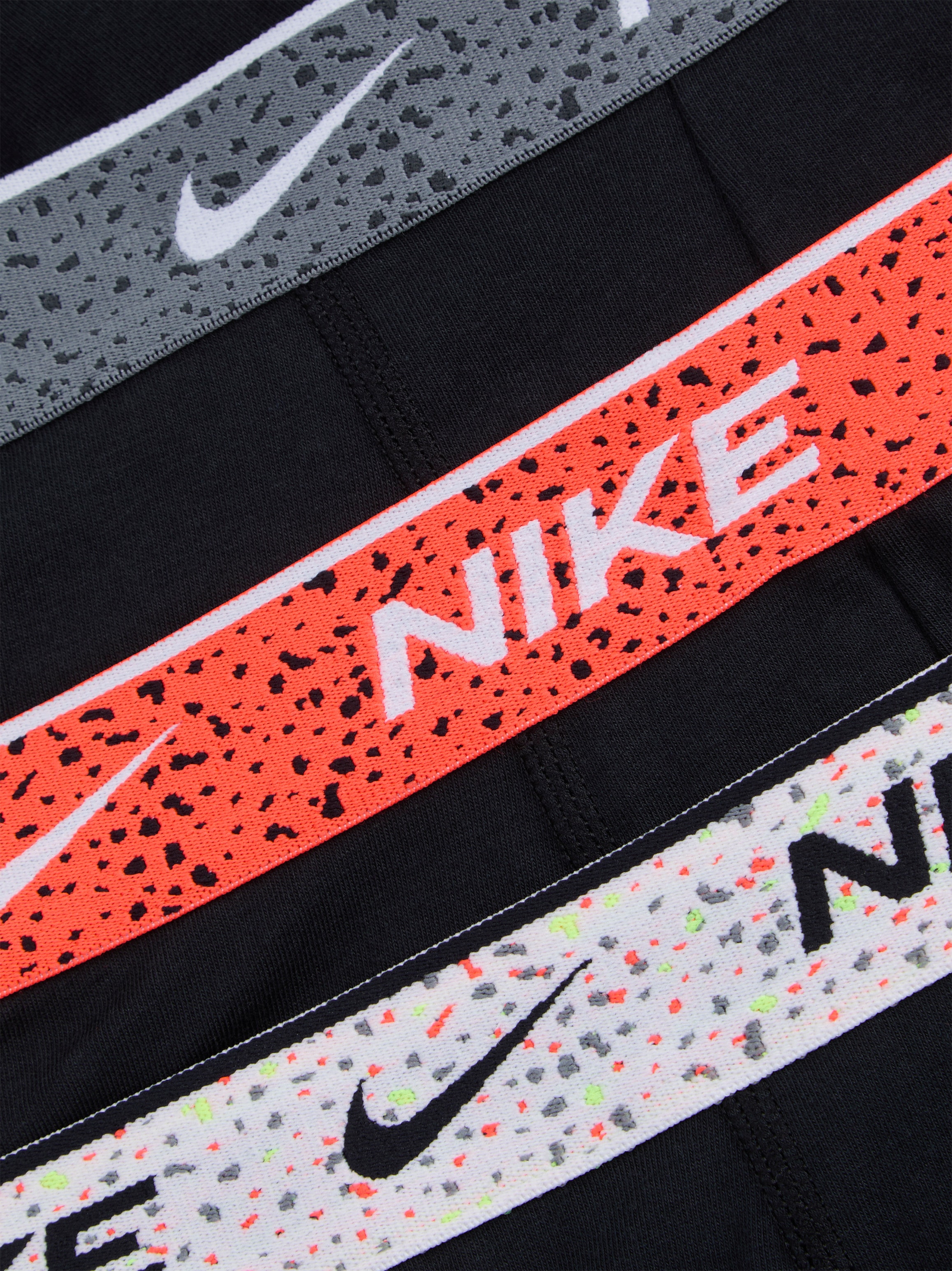 NIKE Underwear Tronc »TRUNK 3PK« Paquet, lot de 3, 3 cuis avec ceinture élastique logo