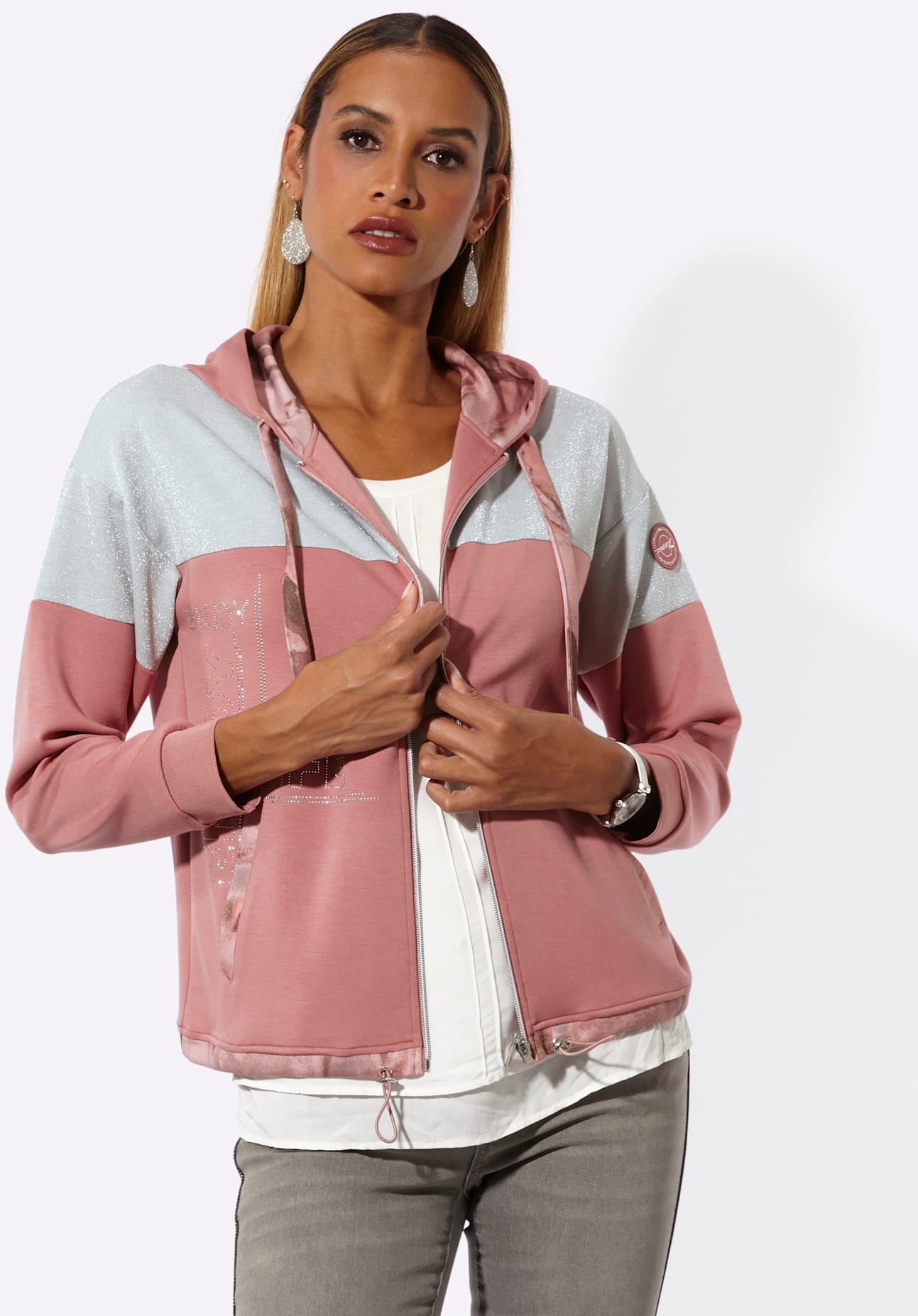 creation L Veste chemise »Modal-Mix-Shirtjacke« 1