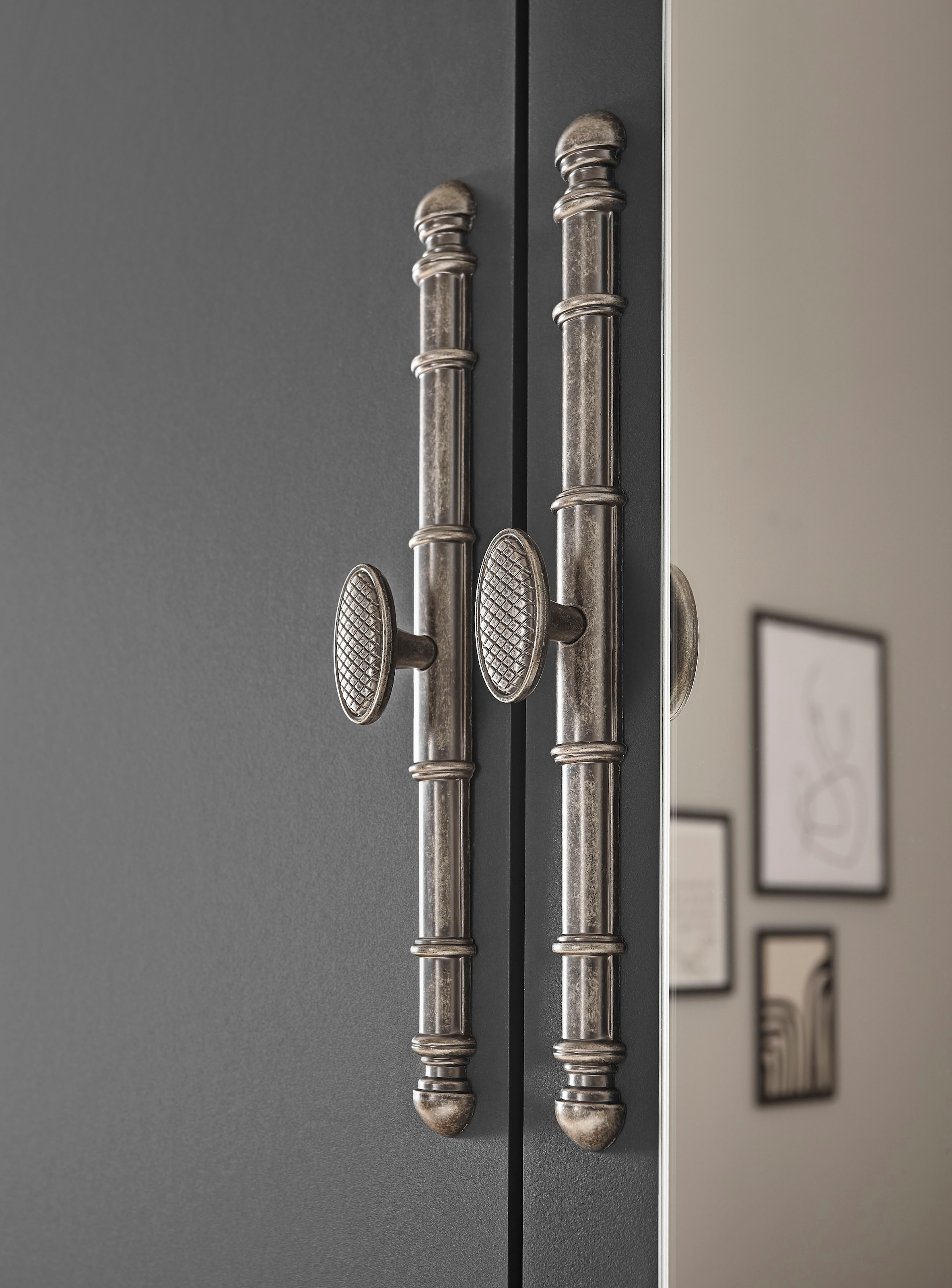 GOODproduct Schlafzimmer-Set »Westminster« beinhaltet 1 Bett, Kleiderschrank 2-türig und 1 Nachtkommode