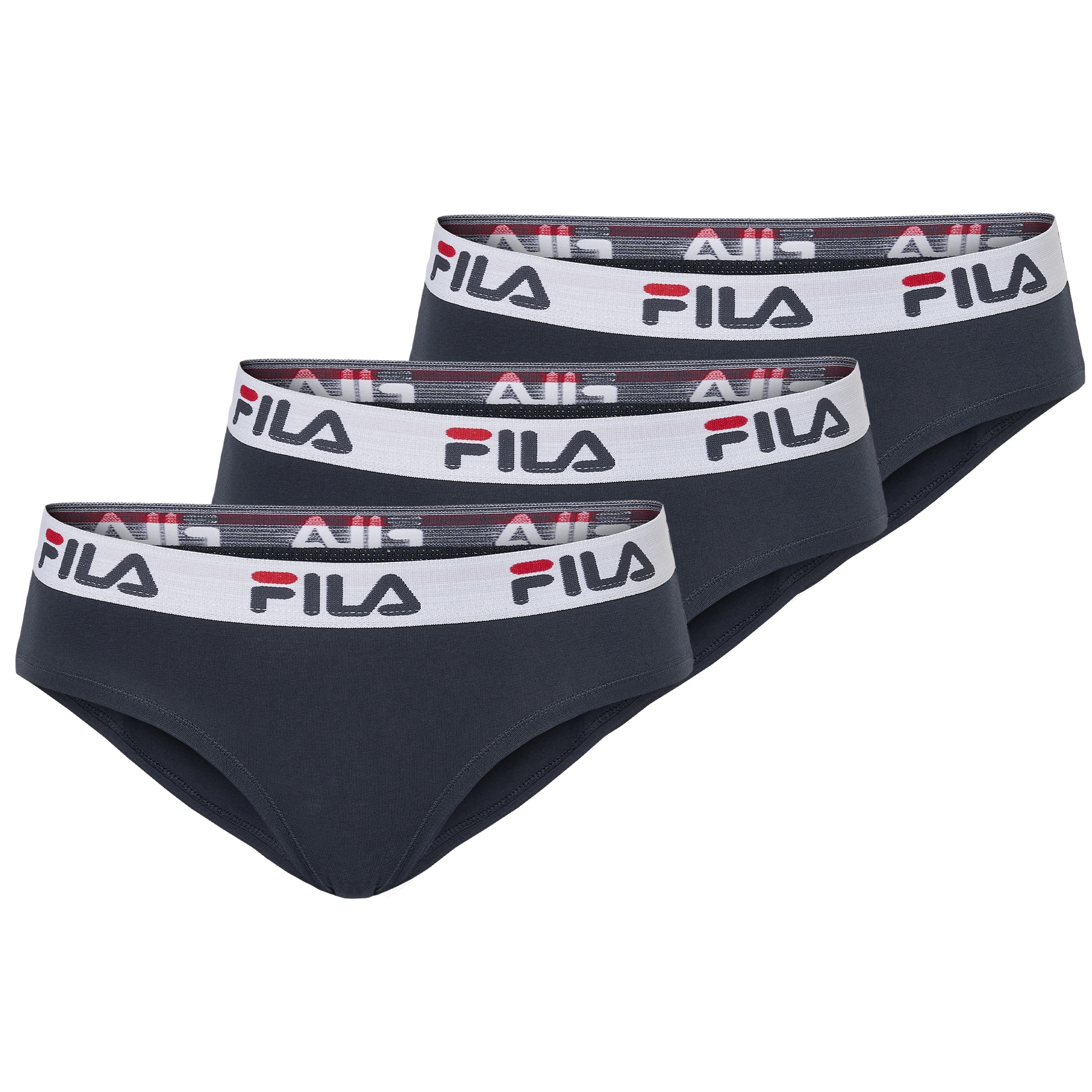 Fila Slip »WOMAN BRIEF« 3er Pack,  mit elastischem Logobund