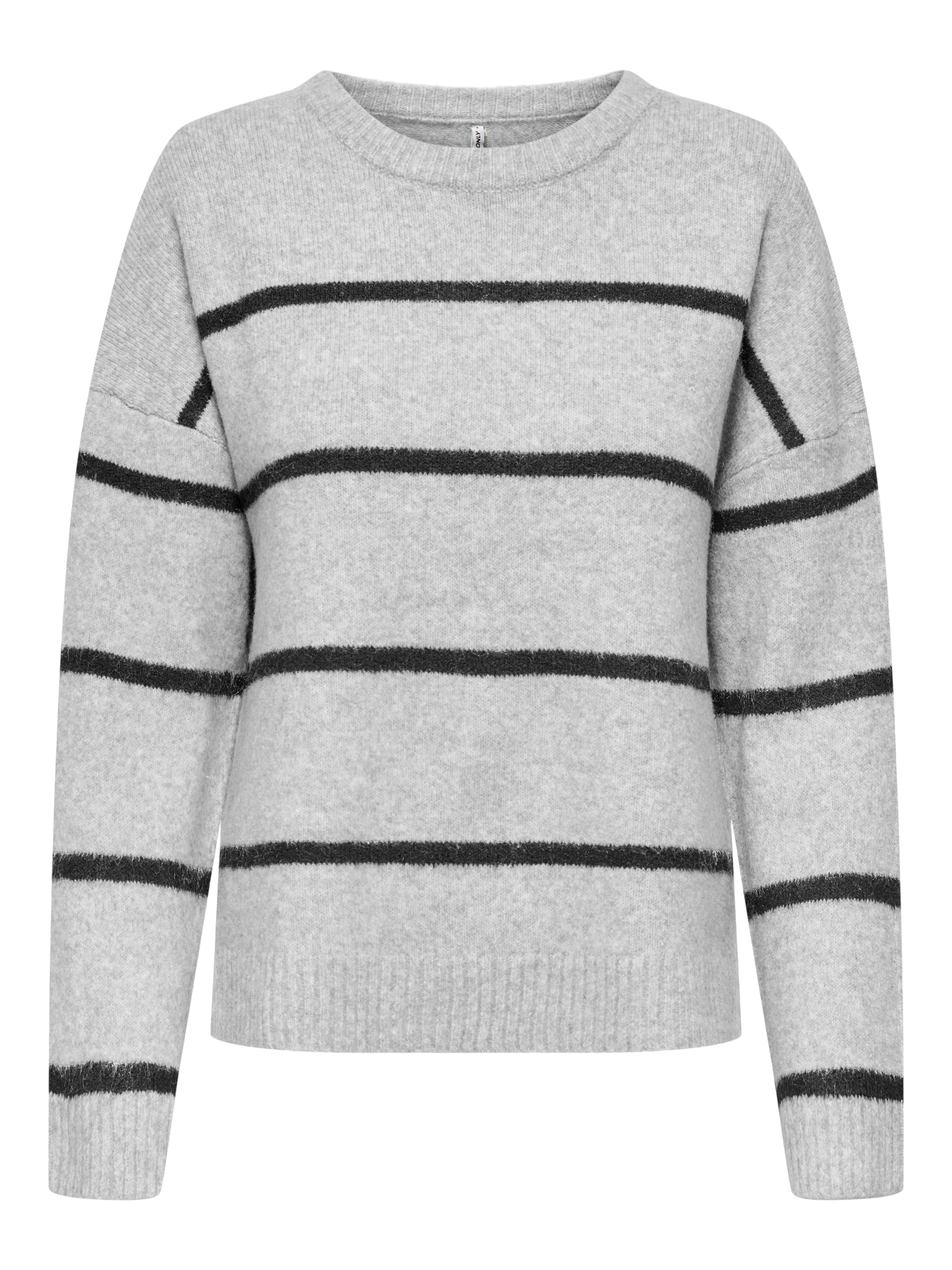 ONLY Pull en tricot »ONLOXFORD LIFE LS STRIPE O-NECK KNT«