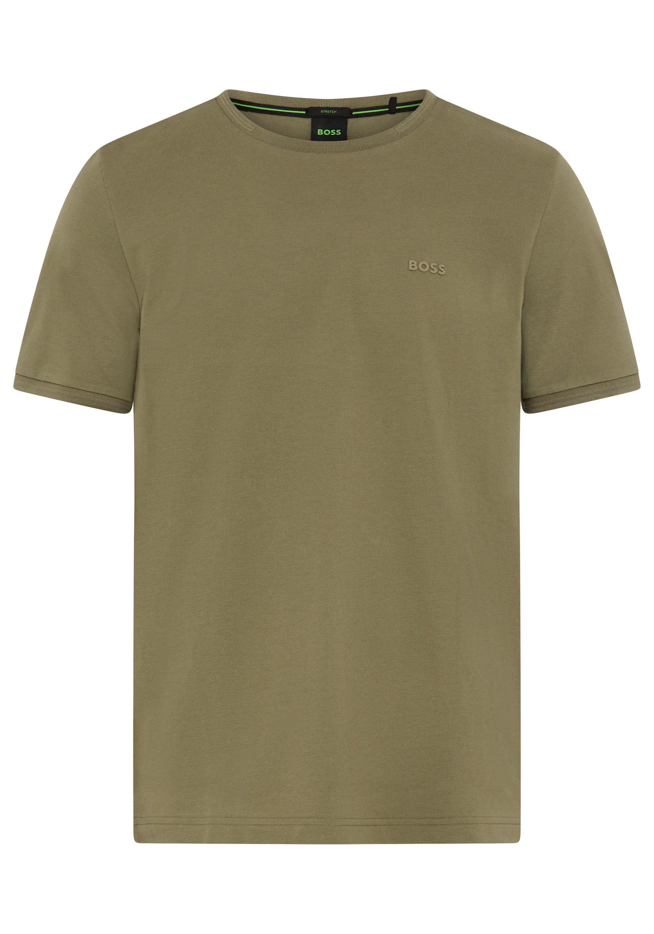 BOSS GREEN T-Shirt »Taul« aus softem Stretch-Baumwoll-Piqué, Regular Fit, Kühlend
