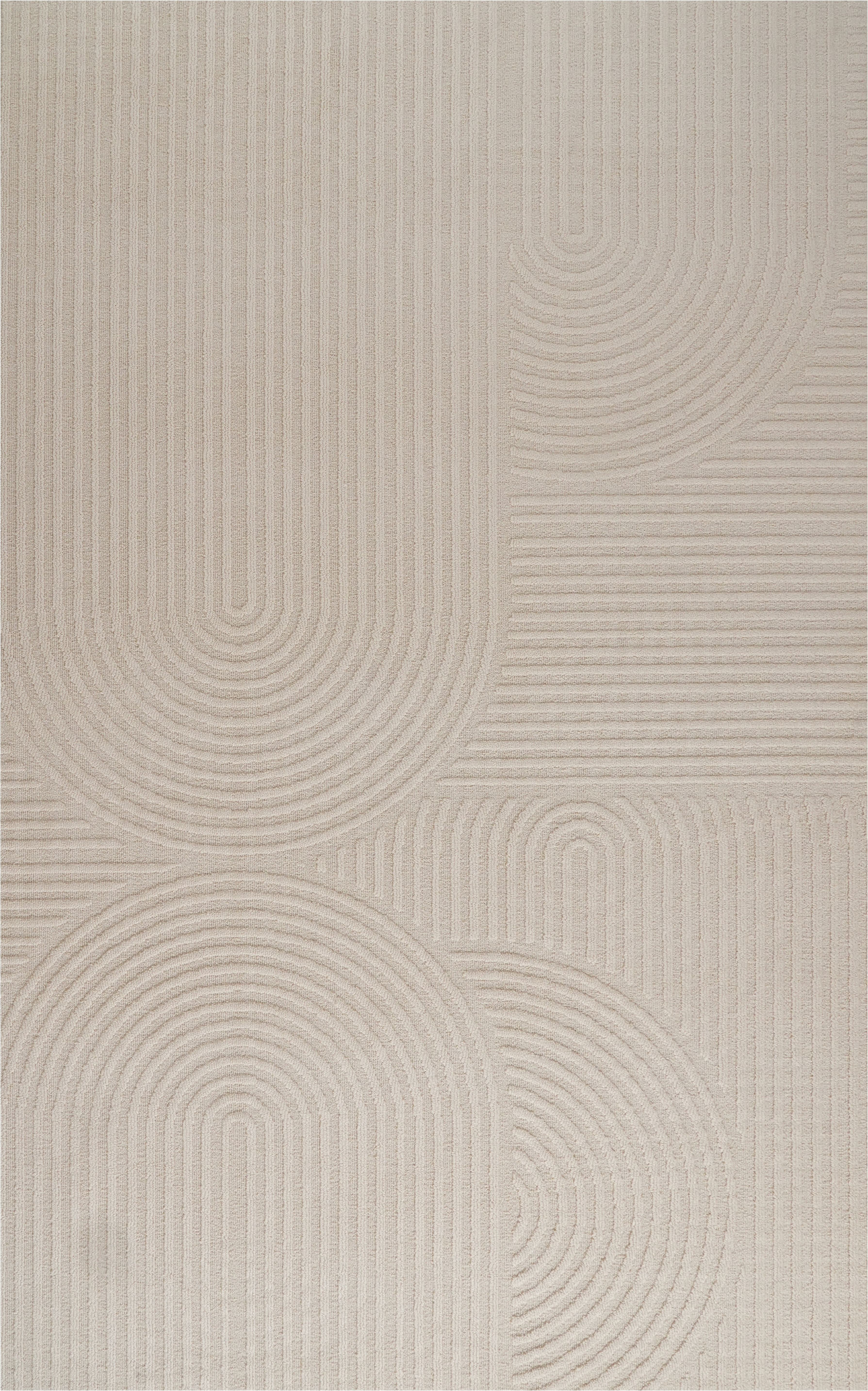 GOODproduct Tapis »Jola, In- und Outdoor geeignet, Hoch-Tief-Design, Scandi« Rectangulaire 9 mm Höhe Hoch-Tief-Struktur, Zen, Wetterfest & UV-beständig, Balkon, Camping