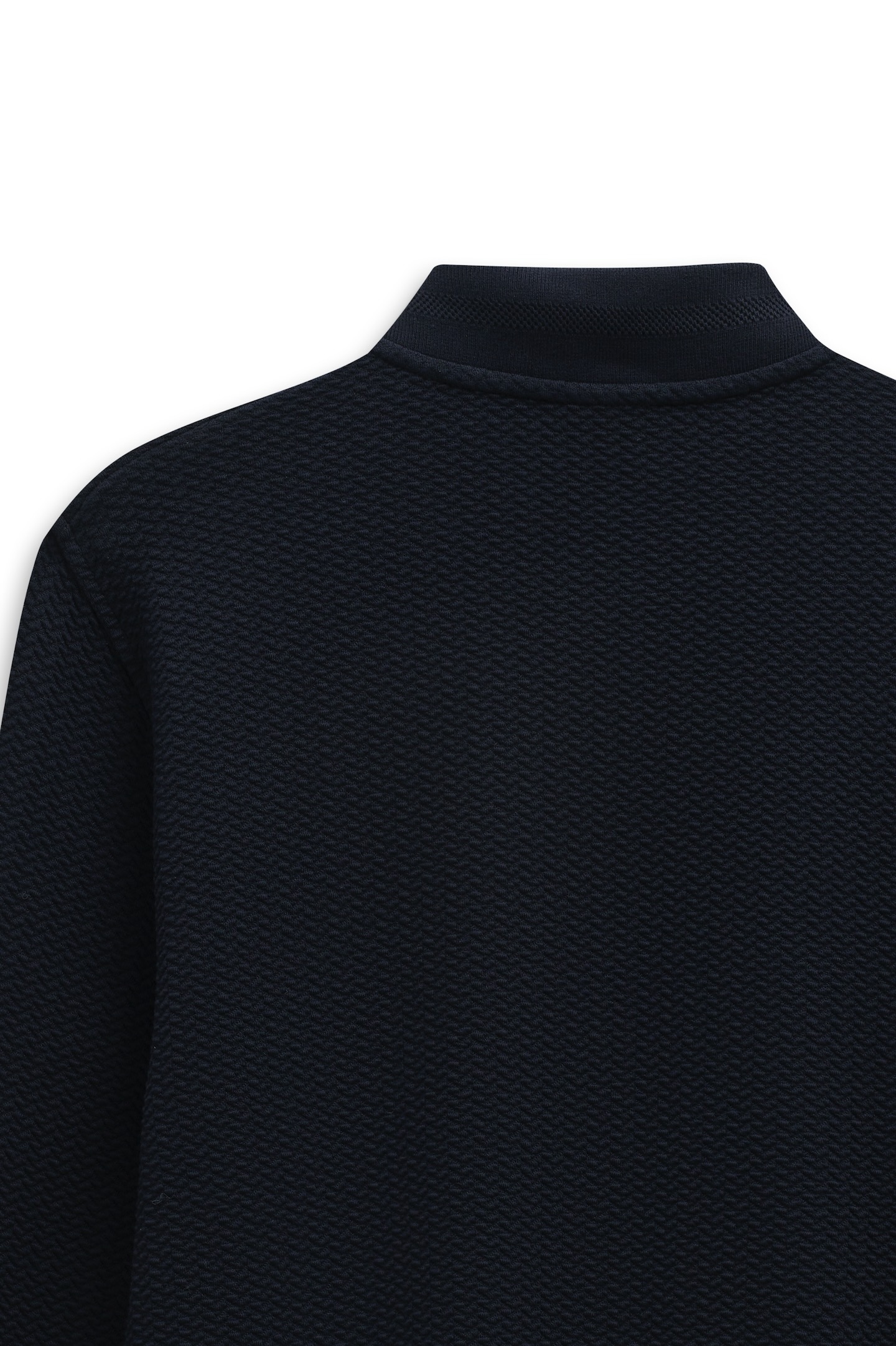 bugatti Veste sweat »Modern Fit« mit Collegekragen und Reissverschluss