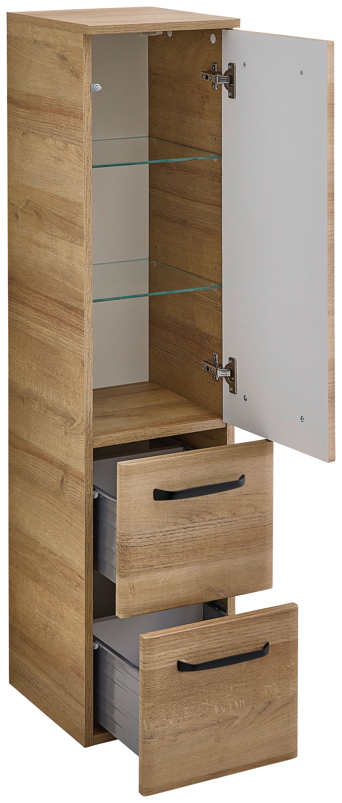 Saphir Midischrank »Quickset 318, mit 1 Tür, 2 Auszüge, 30cm breit« 1 Stk. tlg.