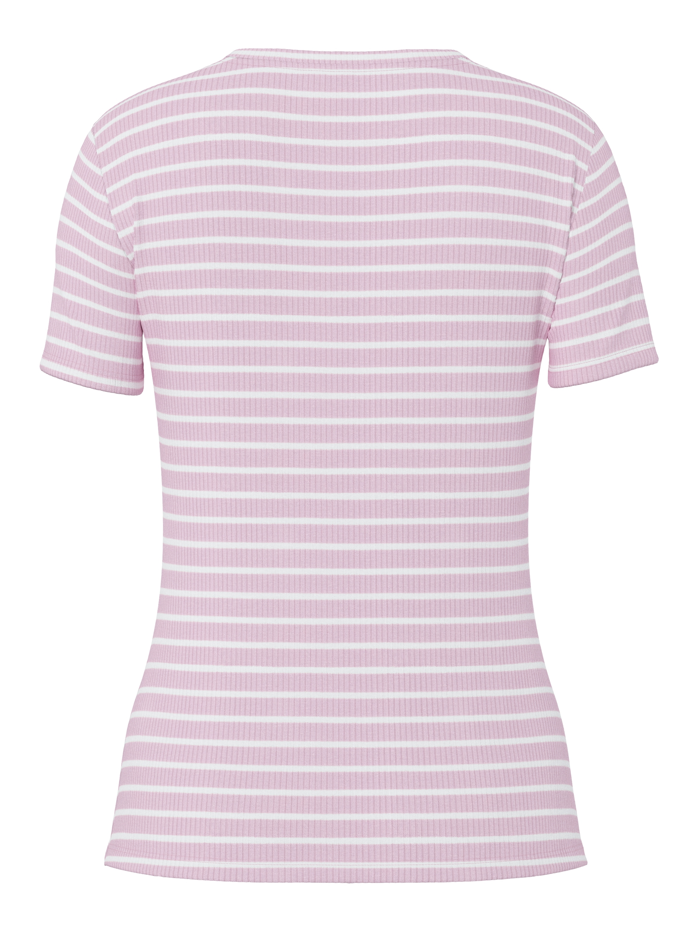 pieces T-shirt à manches courtes »PCRUKA SS TOP JRS NOOS BC« avec structure côtelée