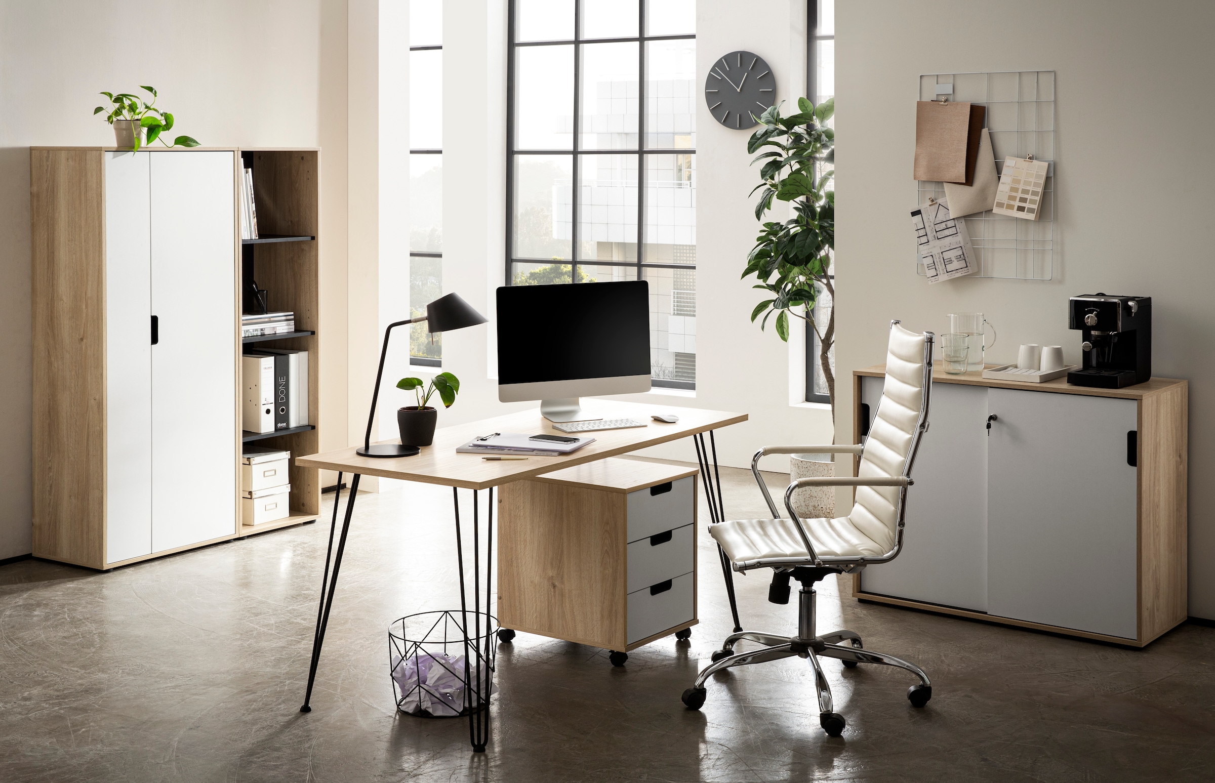 Schildmeyer Étagère à dossiers »Emmik, Breite 44,8 cm, mit 4 offenen Fächern« Made in Germany