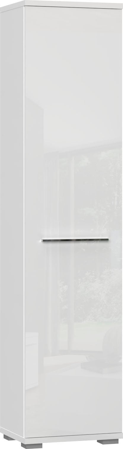GOODproduct Garderobenschrank »Piano« (H/B/T):193/46/35cm,  UV lackiert, hochglänzend, Soft-Close Funktion