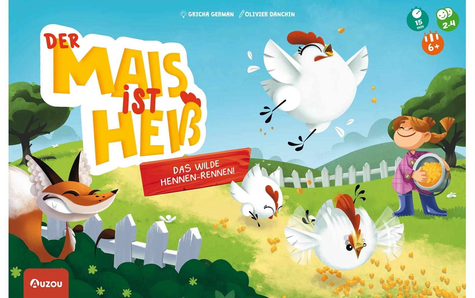 HUCH! Jeu »Der Mais ist heiss«