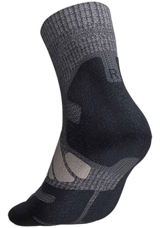 Bauerfeind Chaussettes de sport »Outdoor Merino Mid Cut Socks« avec une forte teneur en laine mérinos, respirant, chaud