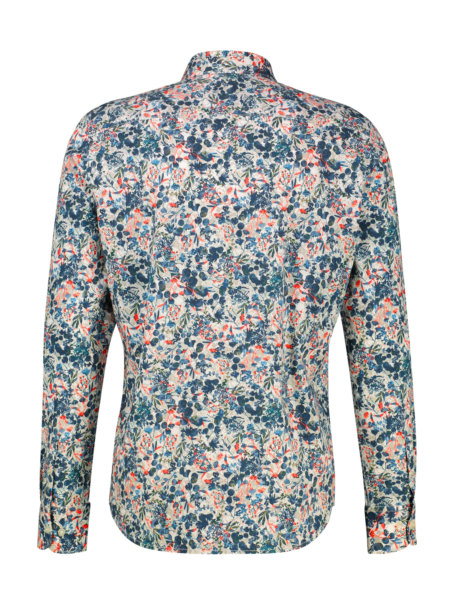 LERROS Chemise à manches longues mit Minimal-Print, geblümt