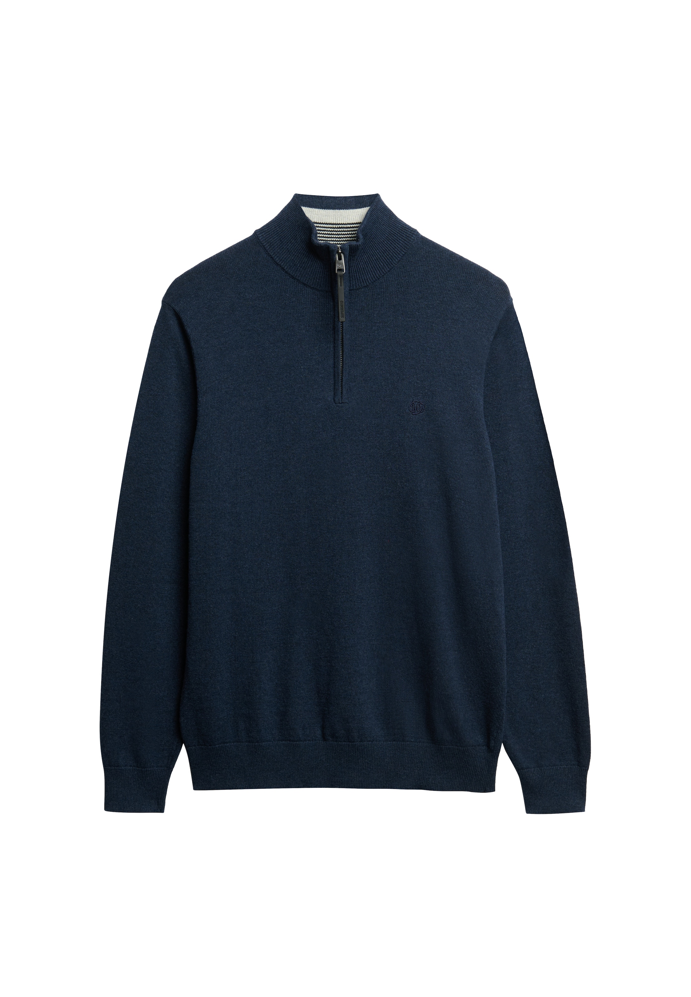 Superdry Pull en tricot »ESSENTIALS COTTON HALF ZIP«