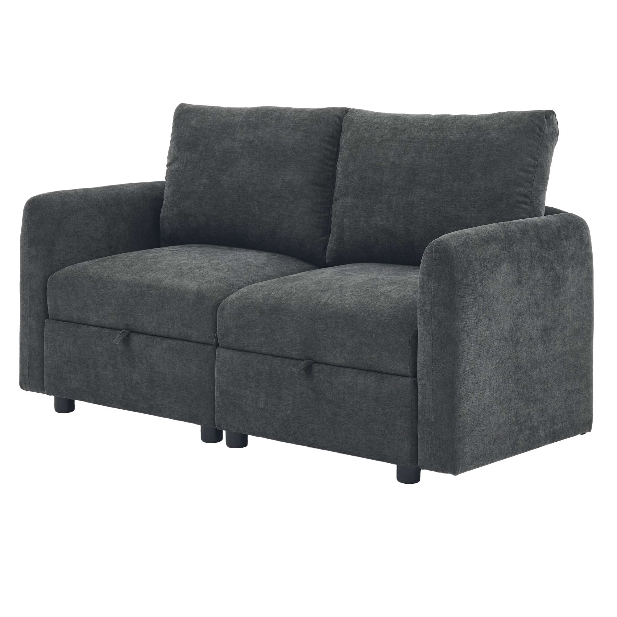 Dorel Home 2-places »STILHUS Modularsofa mit Stauraum, Breite 155 cm, Chenille-Bezug« peut être utilisé comme module ou séparément - combinable individuellement