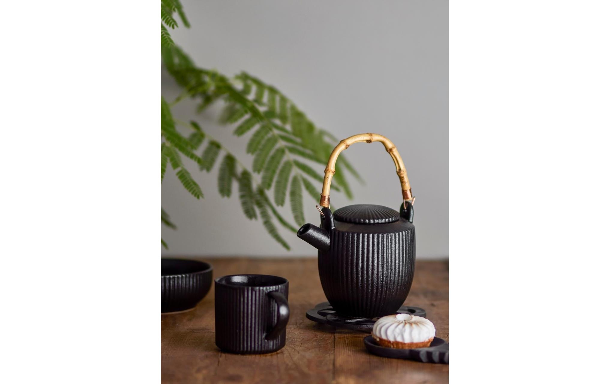 Bloomingville Théière »Neri, Steingut« 0,85 l Bambus aus China