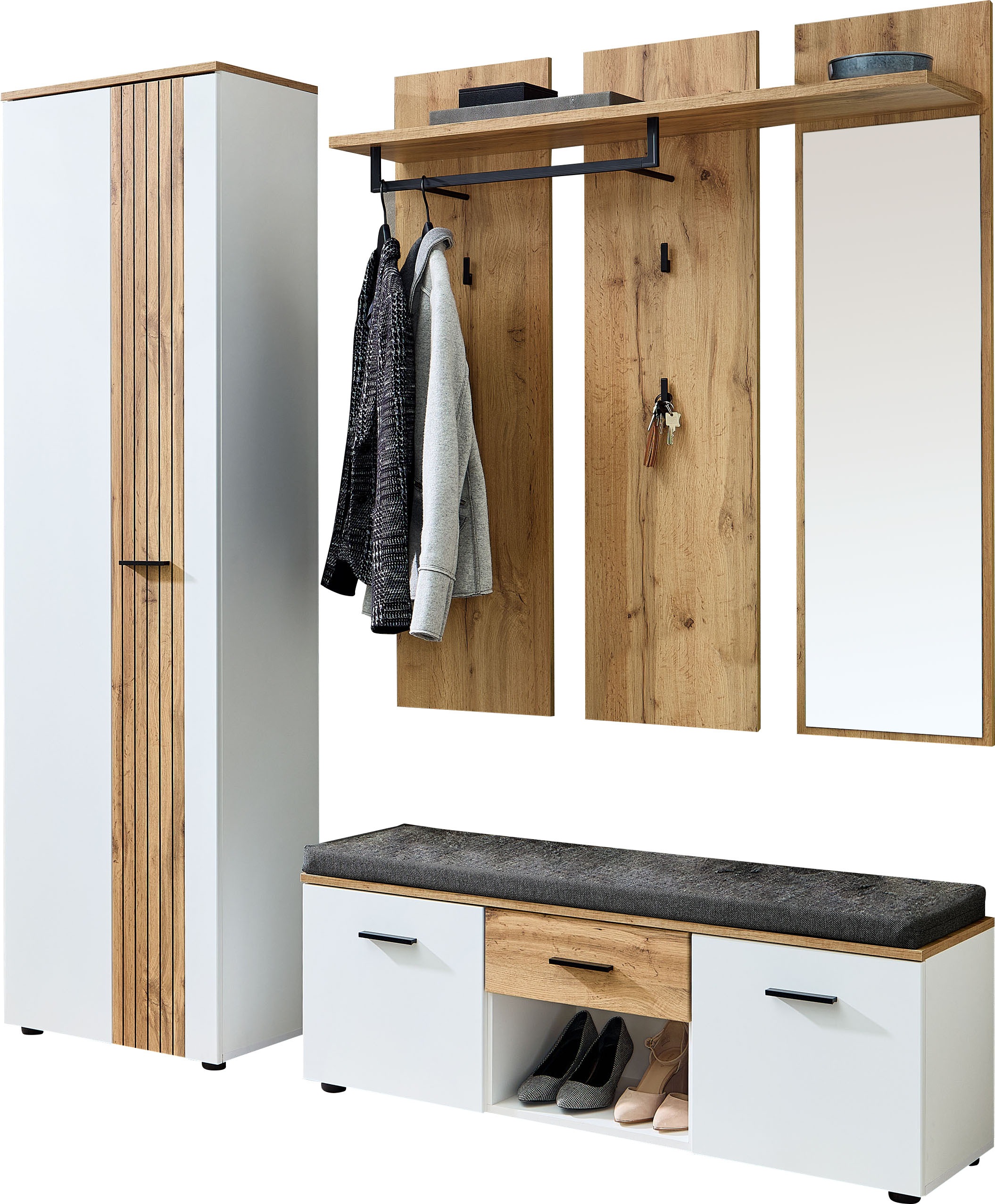 Innostyle Ensemble de vestiaires »Garderobenset Sparks, 192x202x38cm (B/H/T)« 3 cuis tlg.