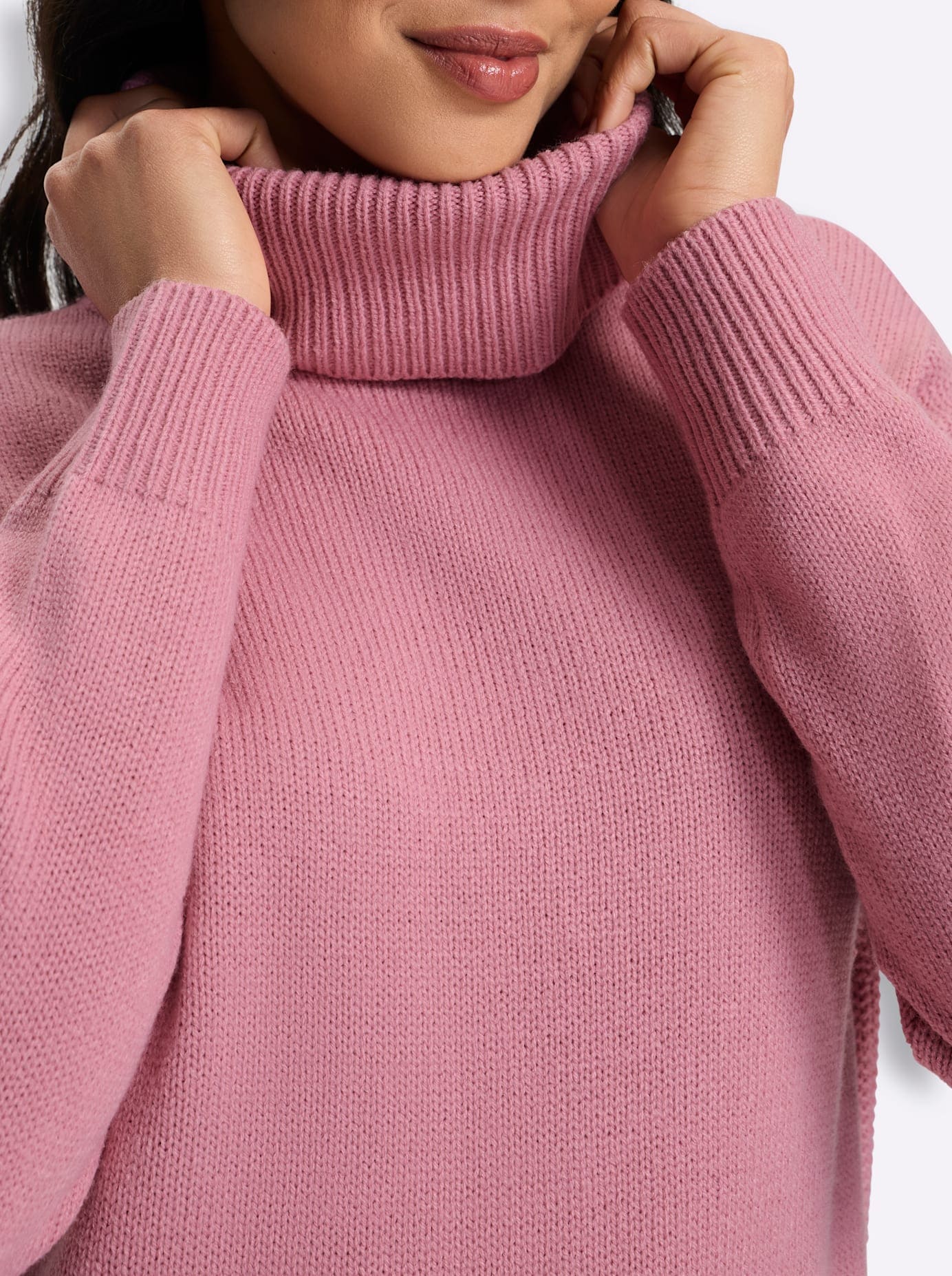 Classic Basics Pull à col roulé »Rollkragen-Pullover«