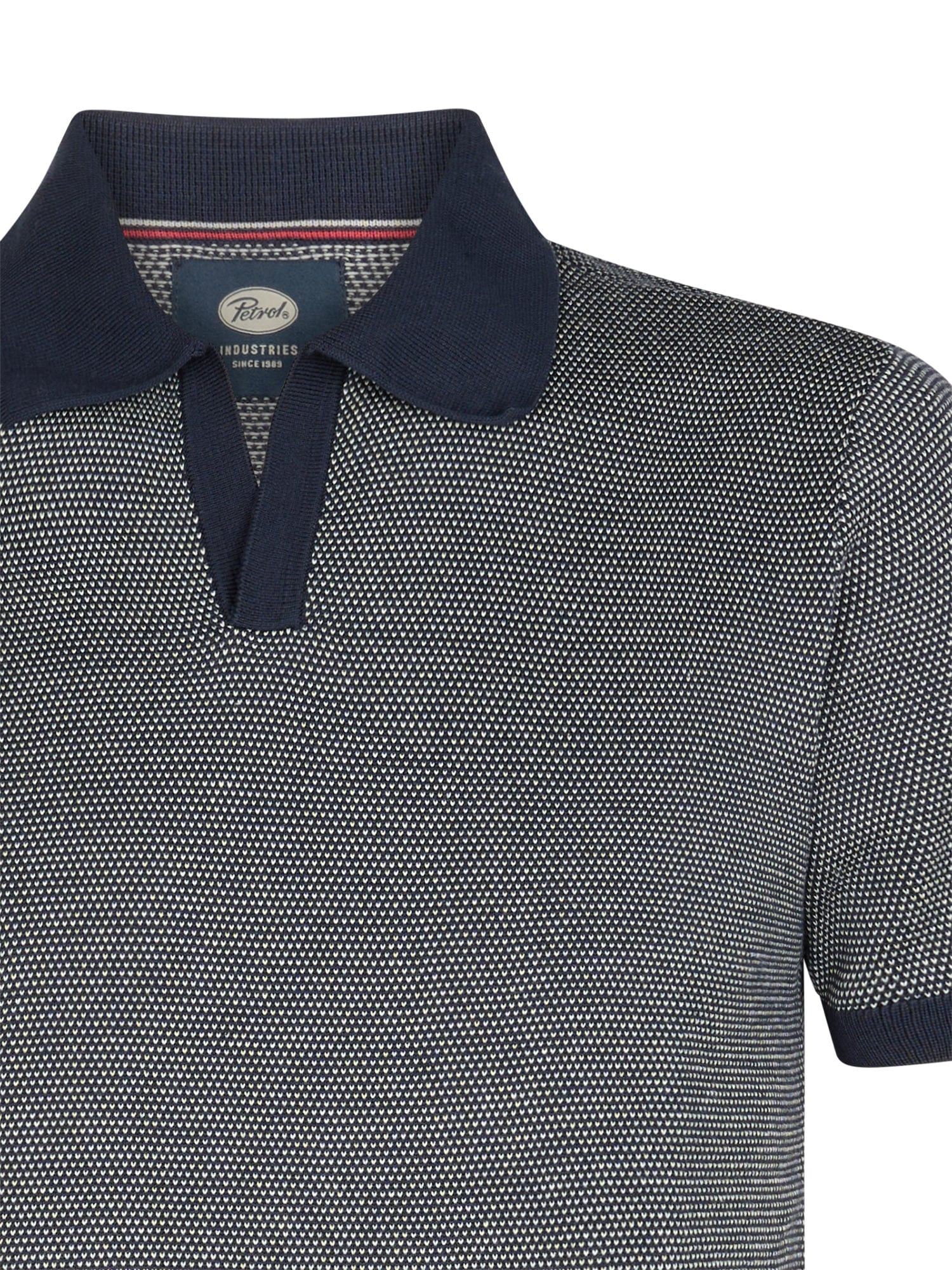Petrol Industries Polo »Men Knitwear Polo« mit offenem Polokragen