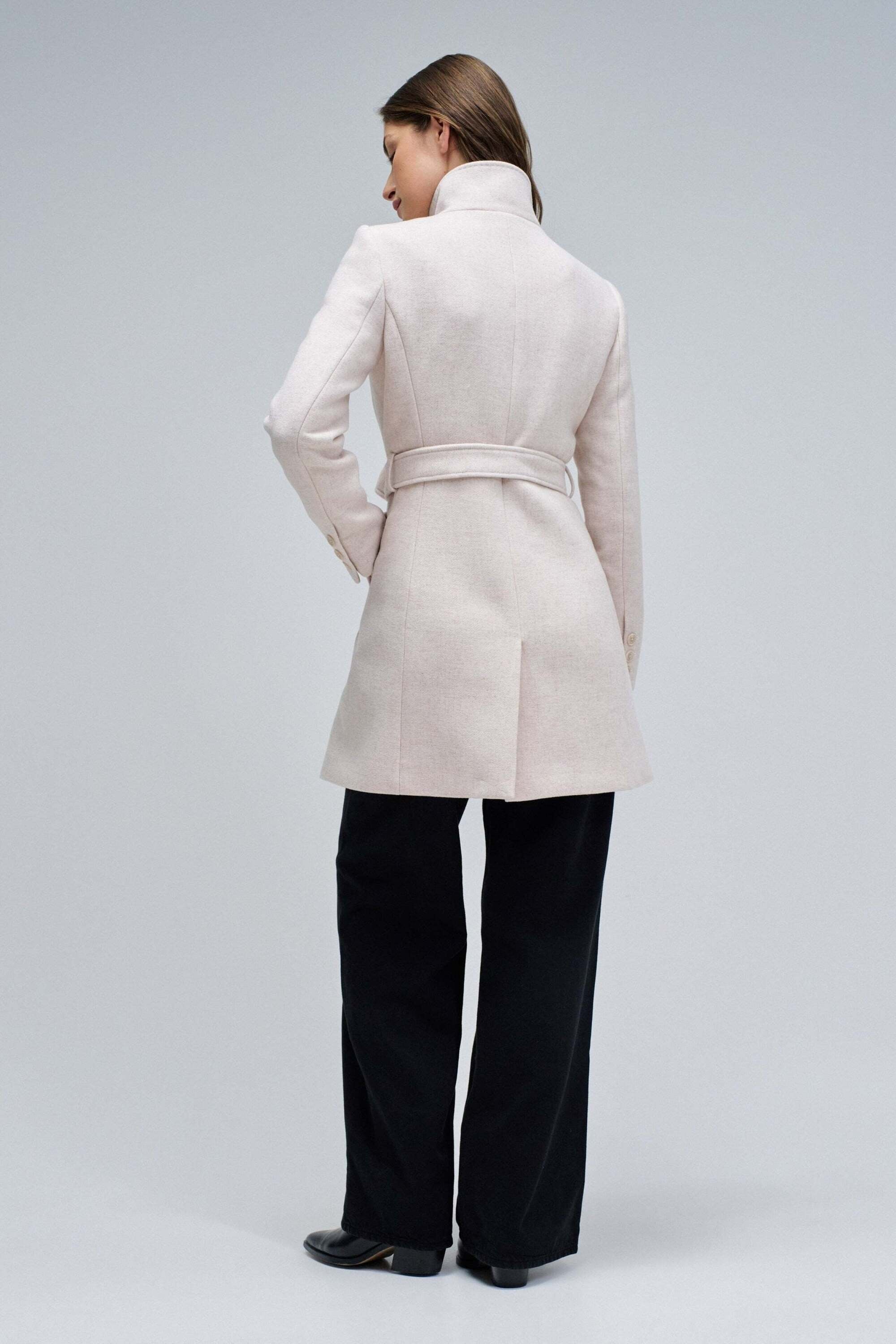 Salsa Veste en laine »Salsa Jeans Wollmantel The Reimagined Wool Coat«