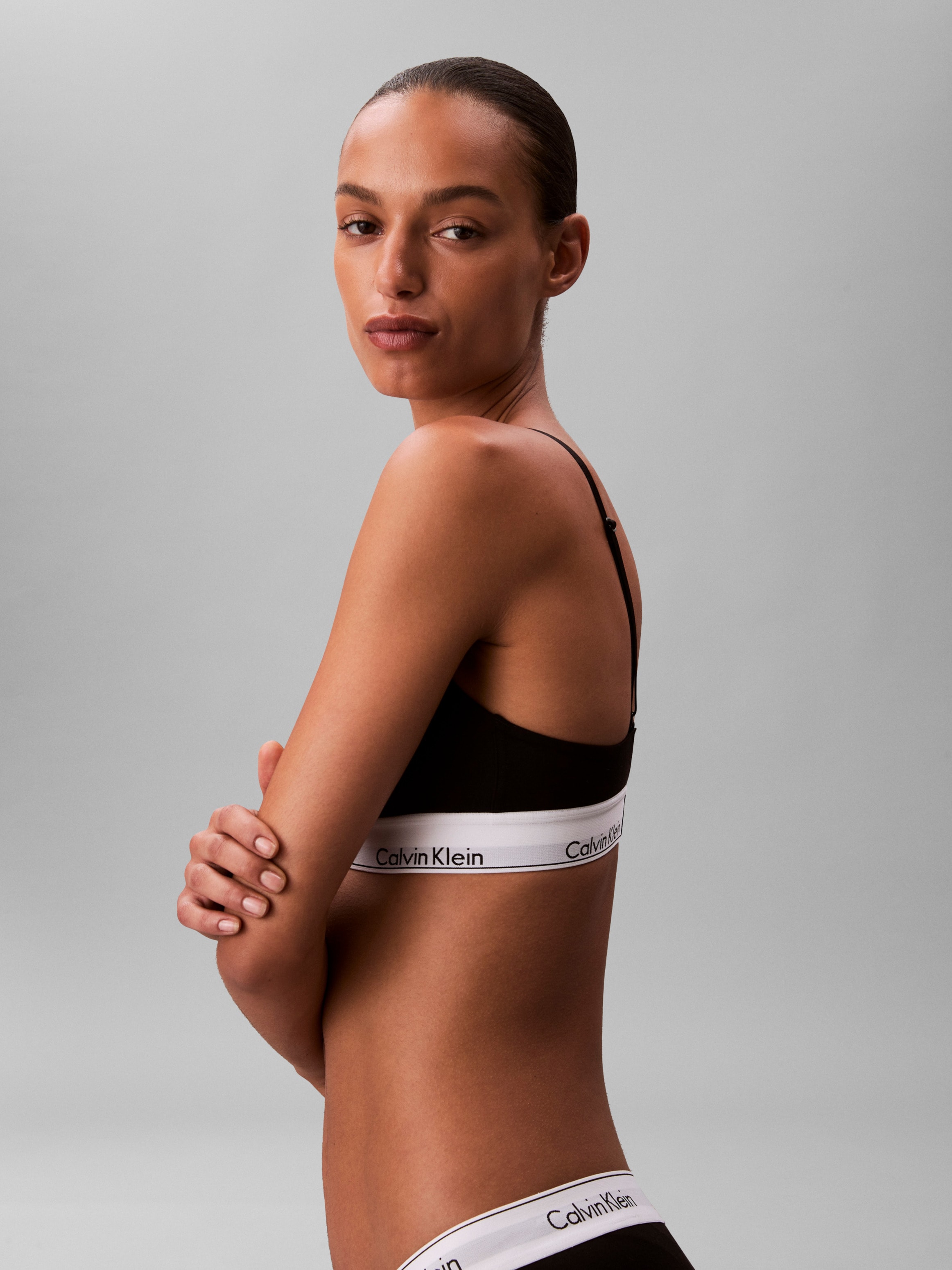 Calvin Klein Underwear Soutien-gorge triangle »LGHT LINED TRIANGLE« mit CK-Logo am Bund