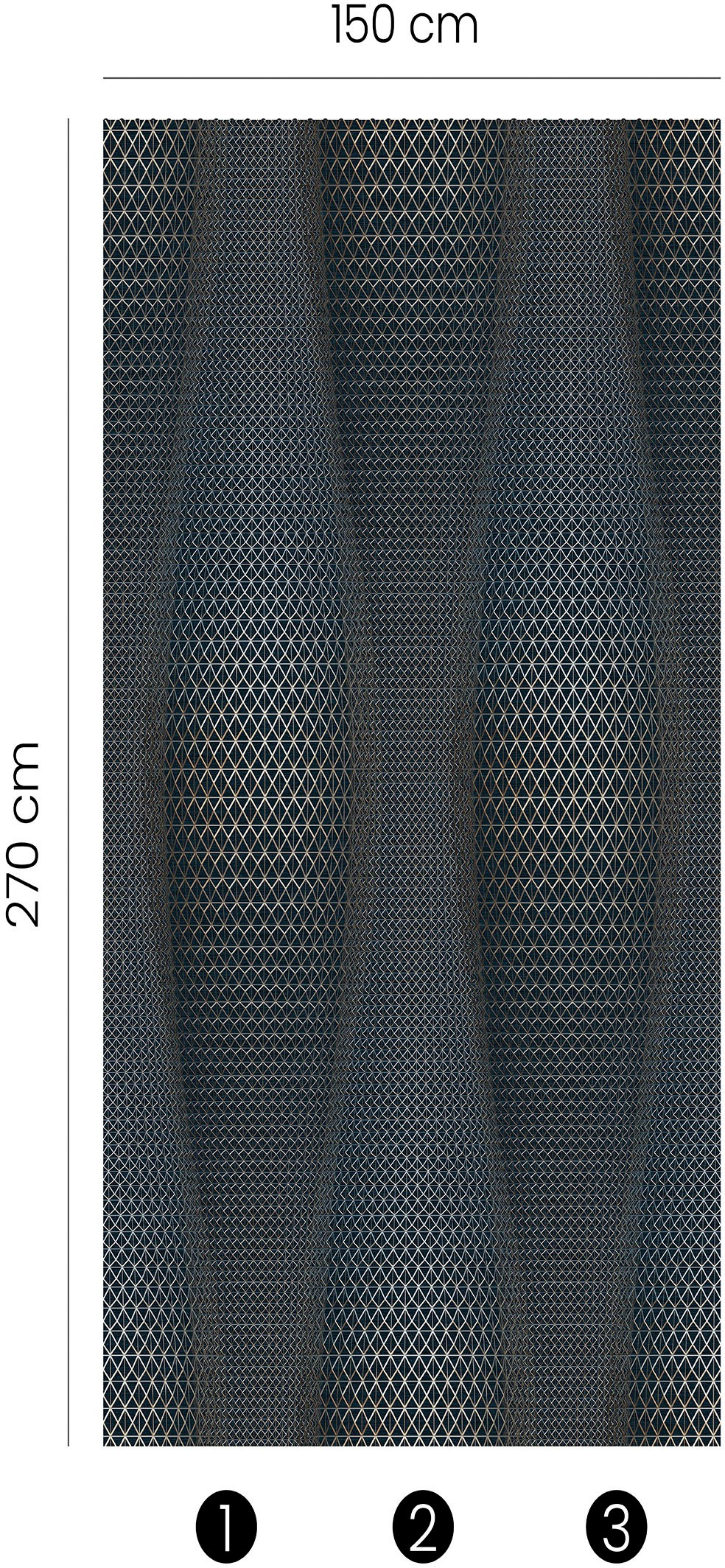 Fashion for walls Papier peint photo »Pillar« Phthalate frei