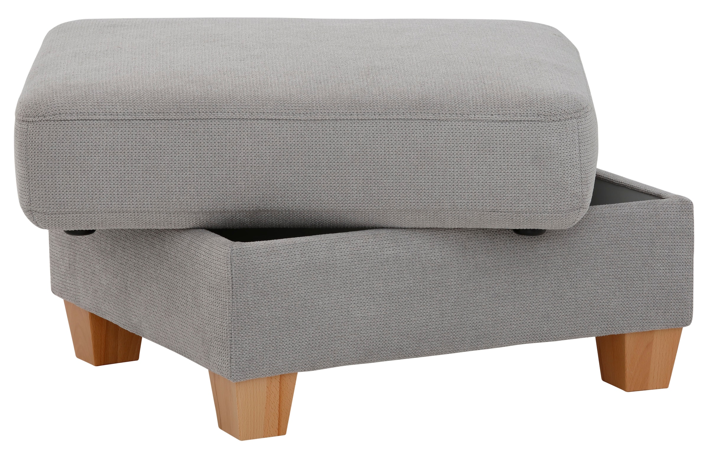 Home affaire Polsterhocker »Dalia« mit Stauraum, Federkern-Polsterung passend zur "Dalia"-Serie