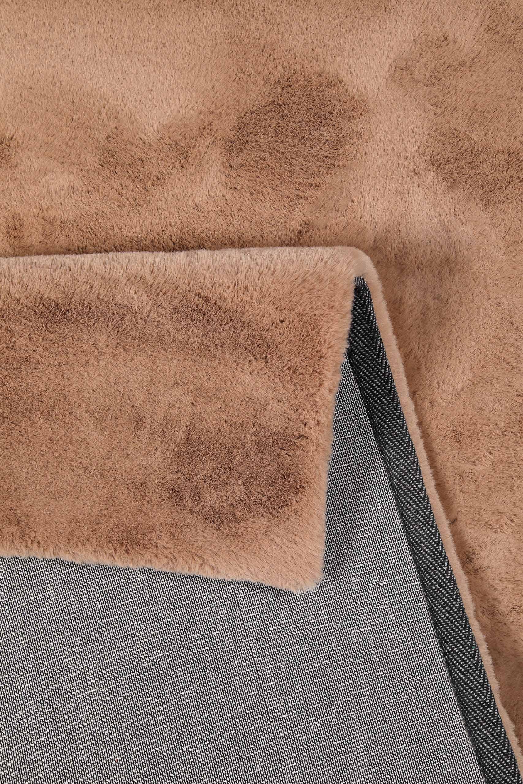 Esprit Hochflor-Teppich »Alice ESP-4377 , Kunstfell« rechteckig 25 mm Höhe Kaninchenfell-Haptik, besonders weich und dicht, für alle Räume