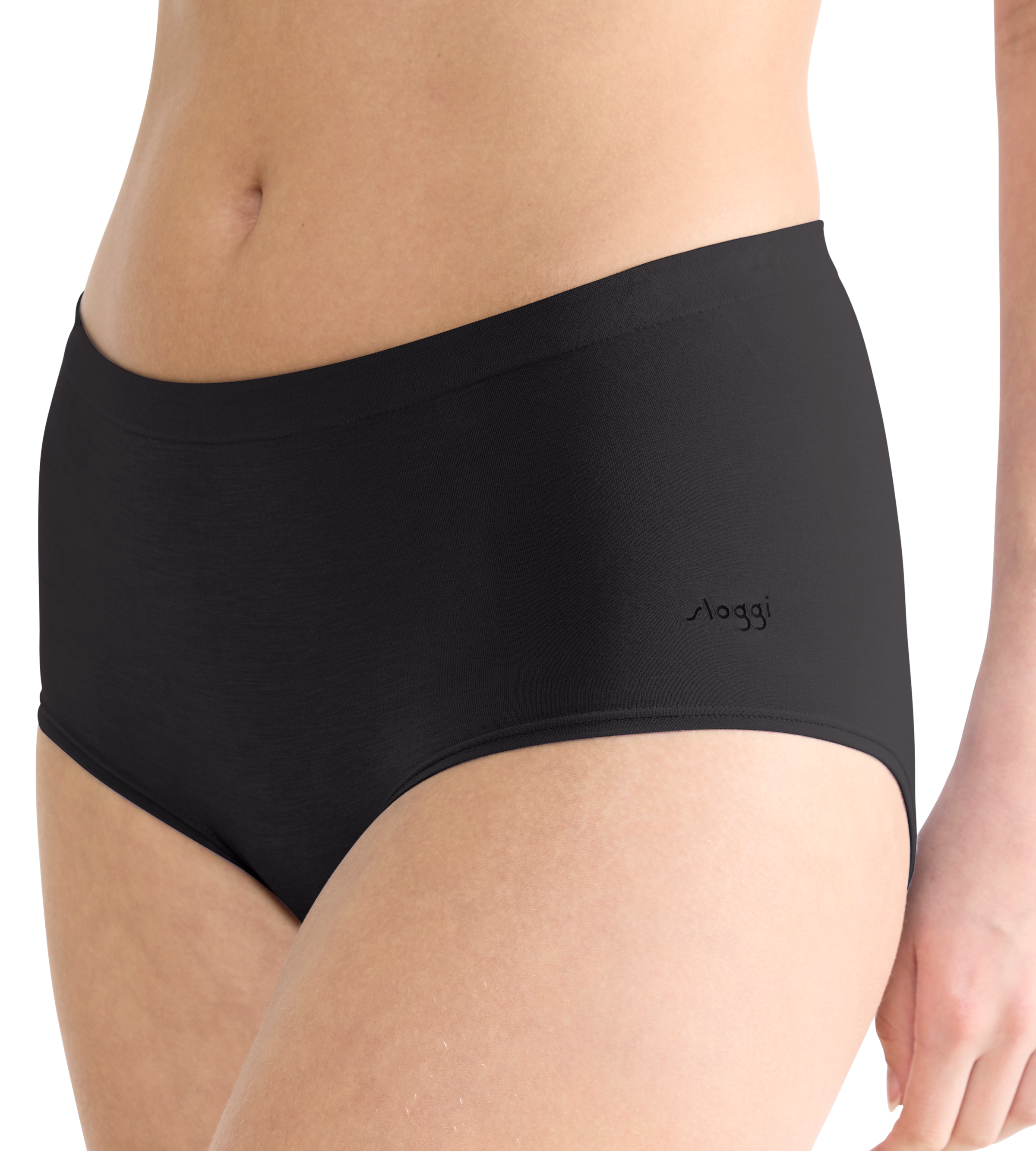 sloggi High-Waist-Slip »GO Sense« 2er Pack,  Santoni Rundstrick