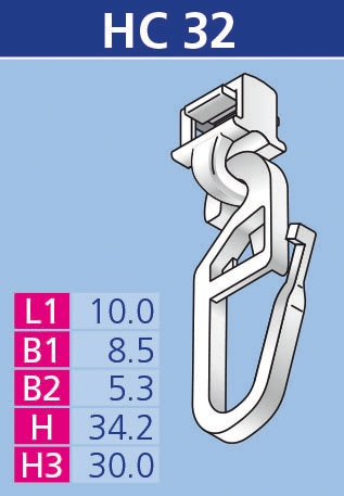 HINNO Patin à clic »hinno-clic HC32« HINNO Clic-Gleiter
