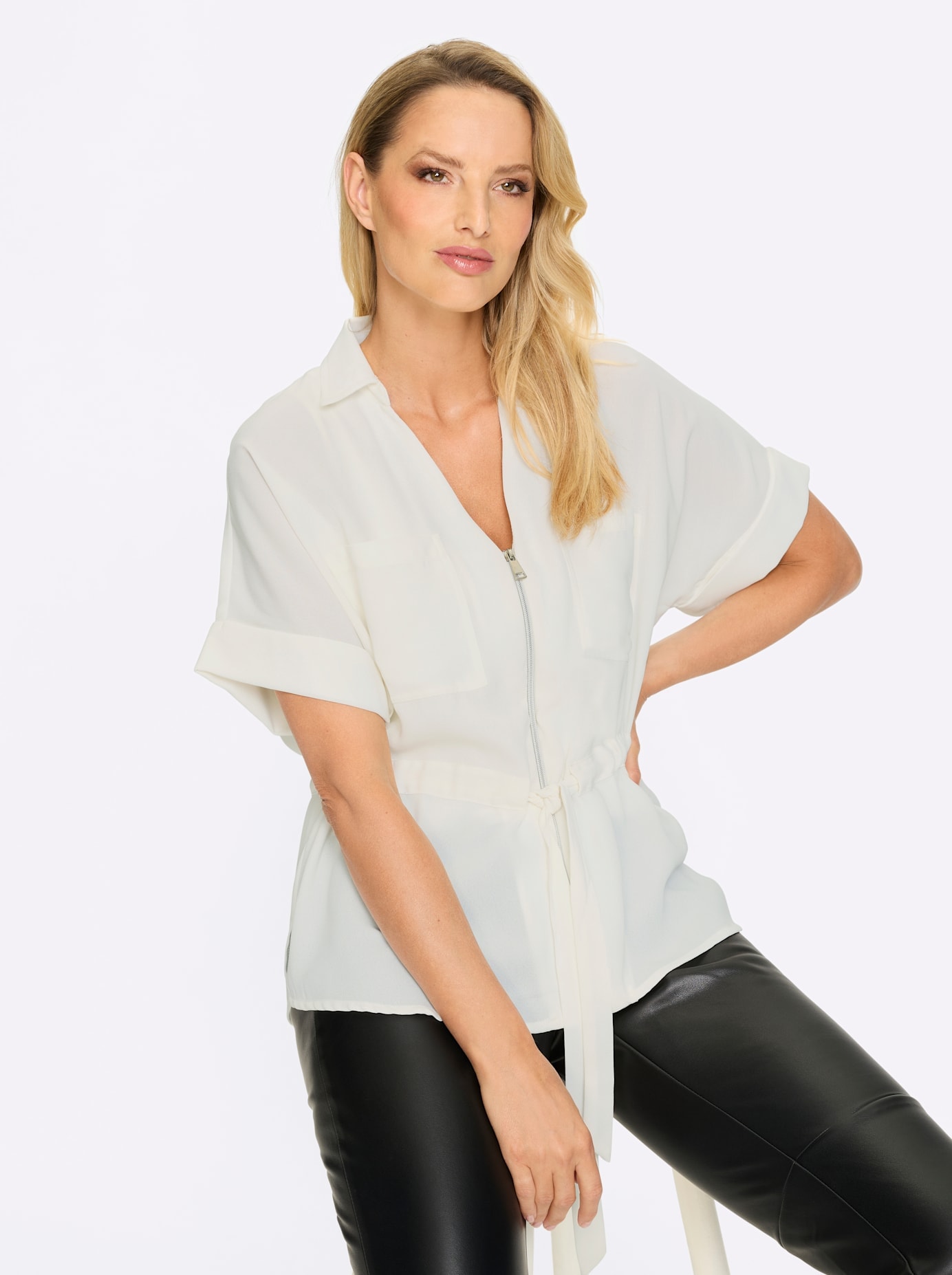 heine Blouse à manches courtes