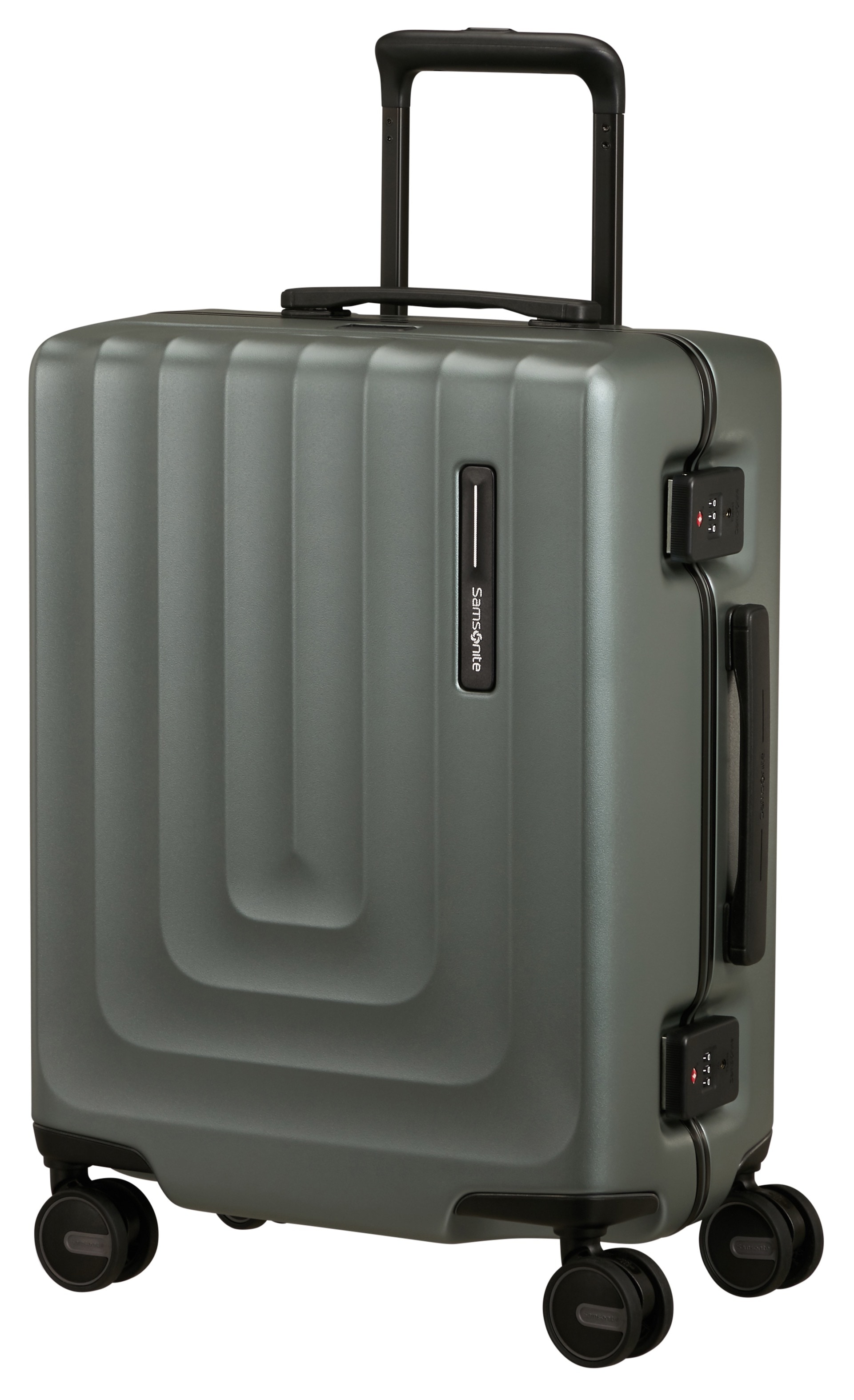 Samsonite Trolley à coque dure »FOCUS, verschiedene Grössen und Farben« 40 litre 4 Rollen avec cloisons fixes et poches à fermeture éclair