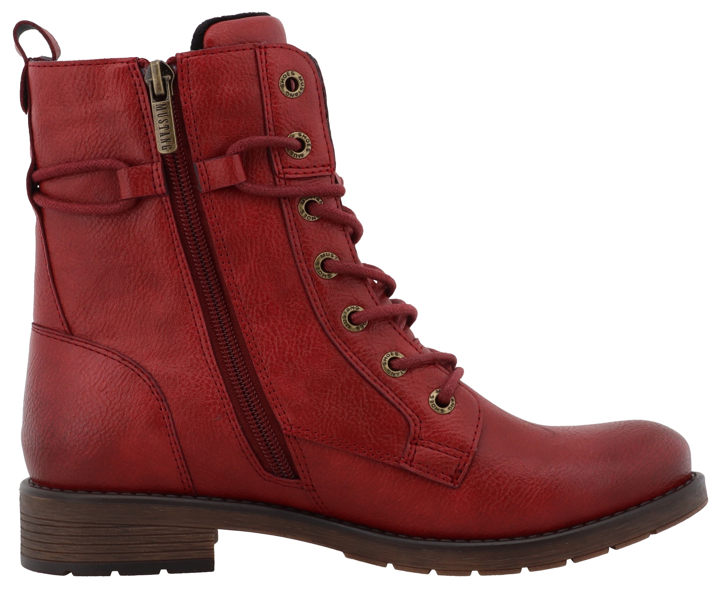 Mustang Shoes Bottes d'hiver »Elfi«  bottines, boots d'hiver avec fermeture éclair décorative sympa